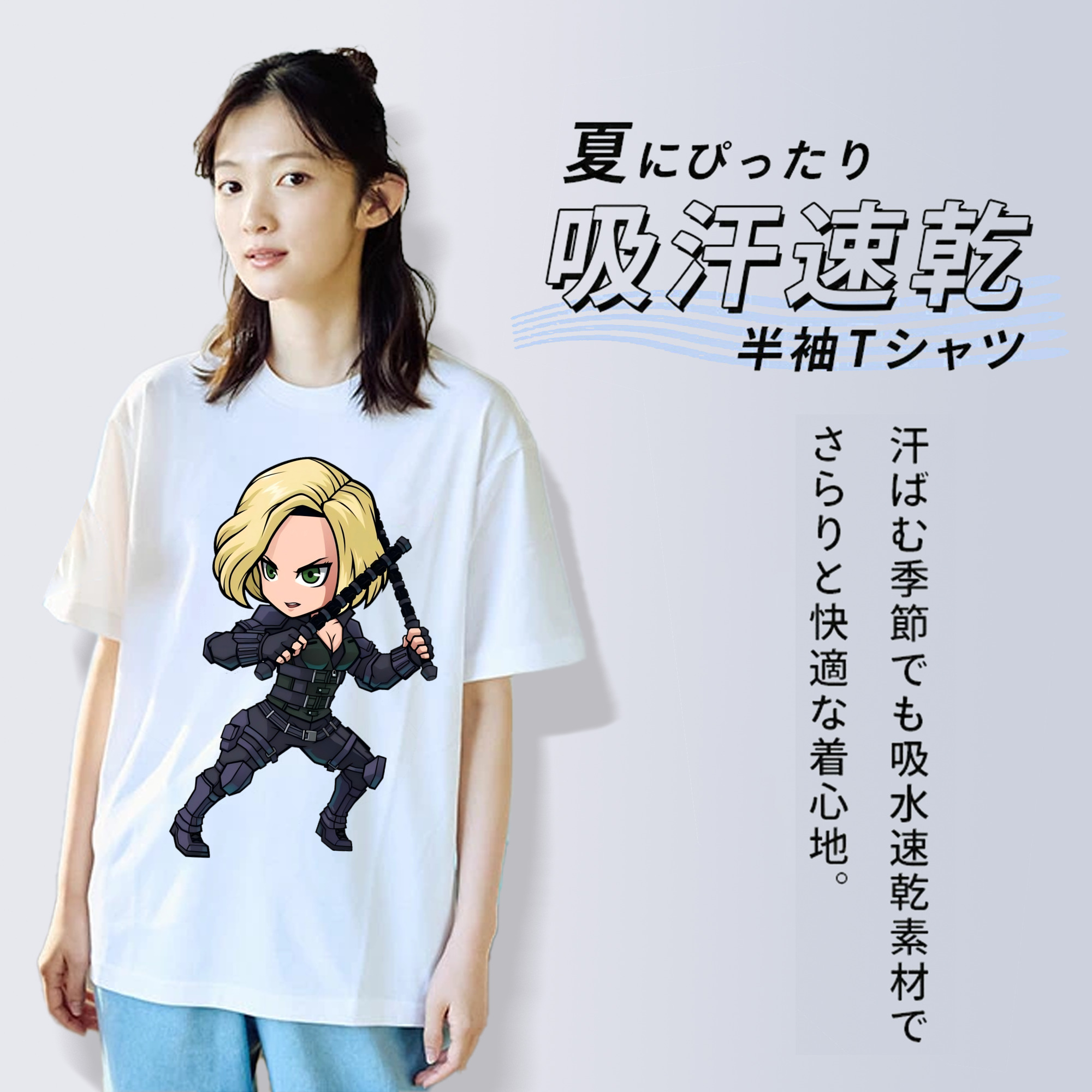 アベンジャーズ The Avengers レディースカジュアルプリントTシャツ（綿100％）