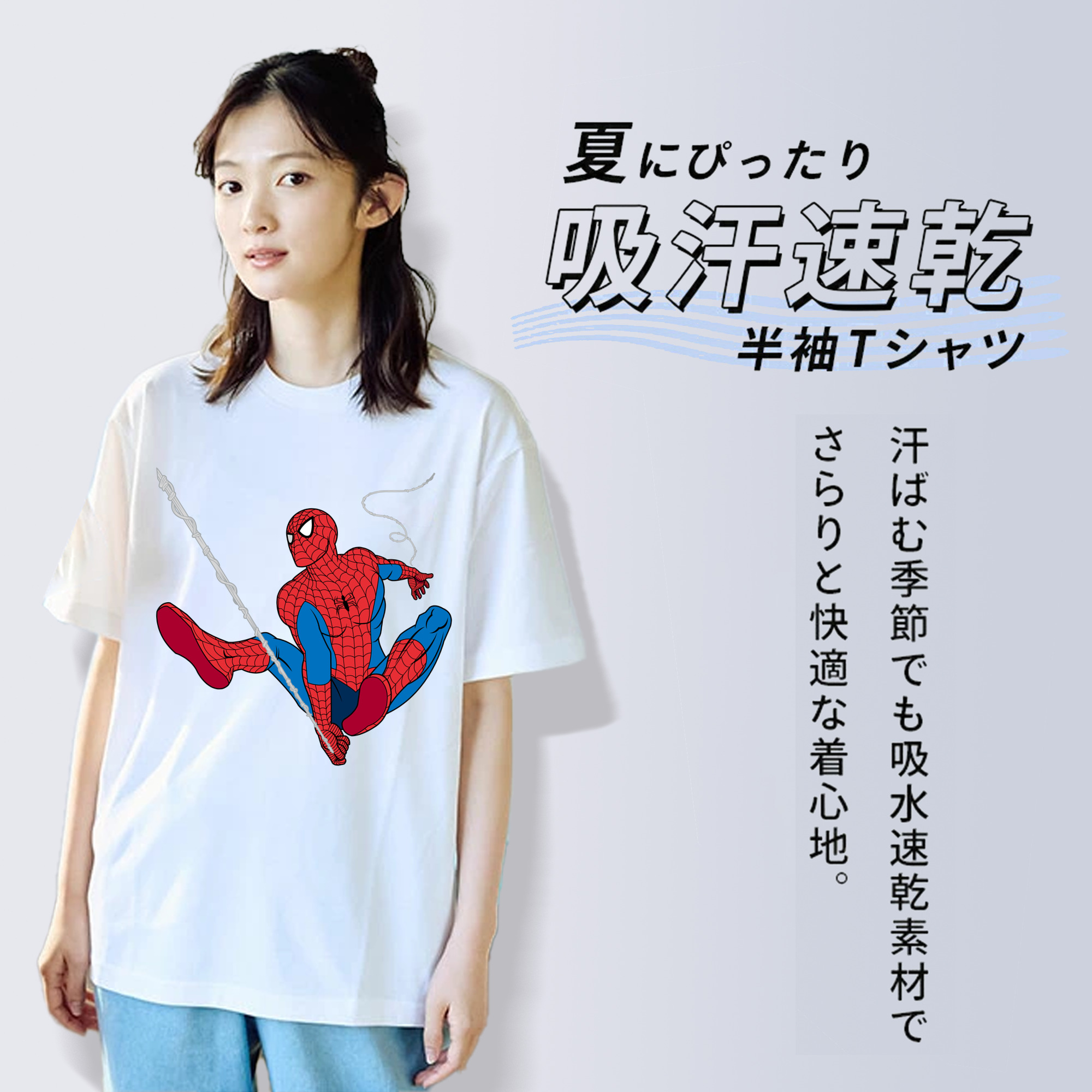 アベンジャーズ The Avengers レディースカジュアルプリントTシャツ（綿100％）
