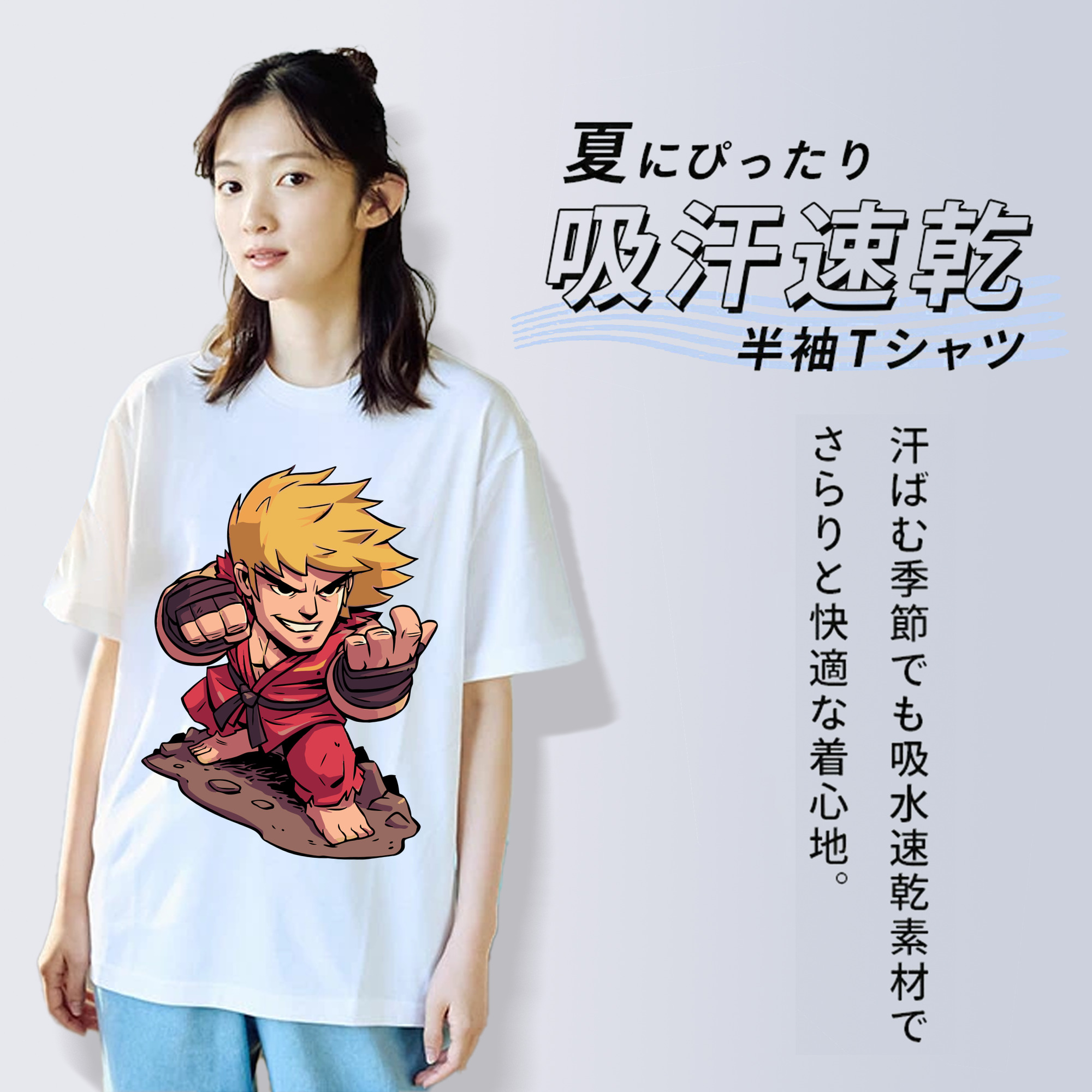アベンジャーズ The Avengers レディースカジュアルプリントTシャツ（綿100％）