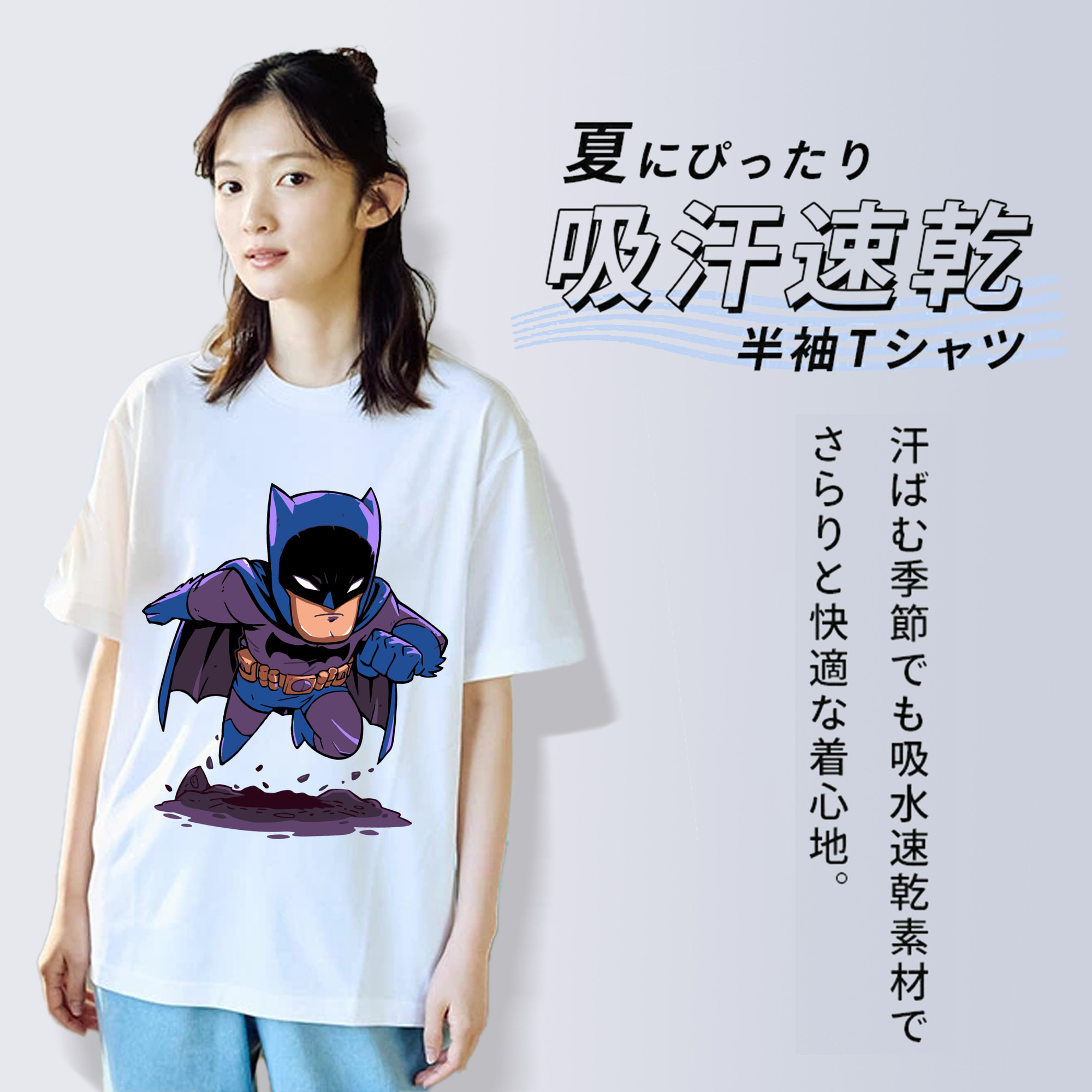 アベンジャーズ The Avengers レディースカジュアルプリントTシャツ（綿100％）