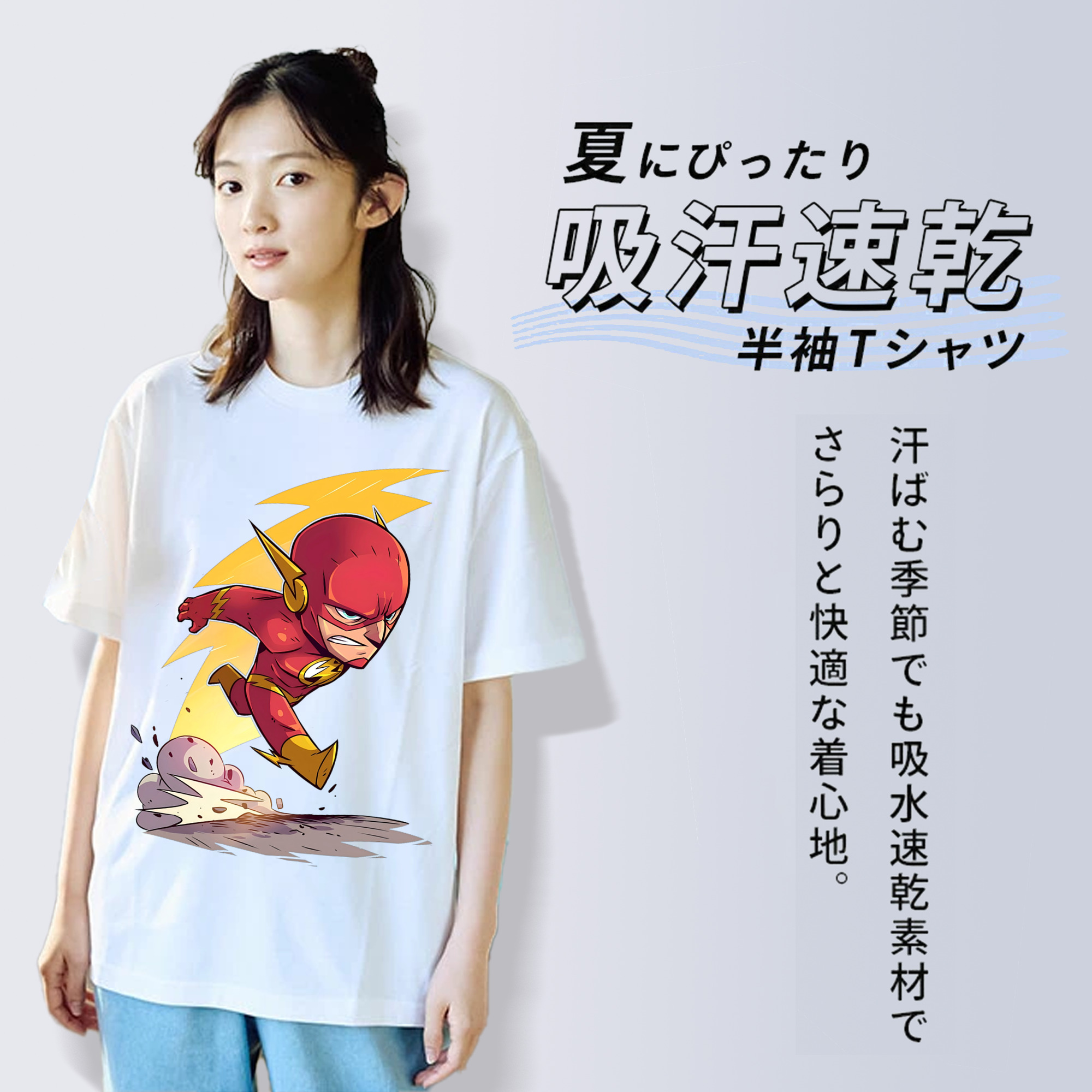 アベンジャーズ The Avengers レディースカジュアルプリントTシャツ（綿100％）