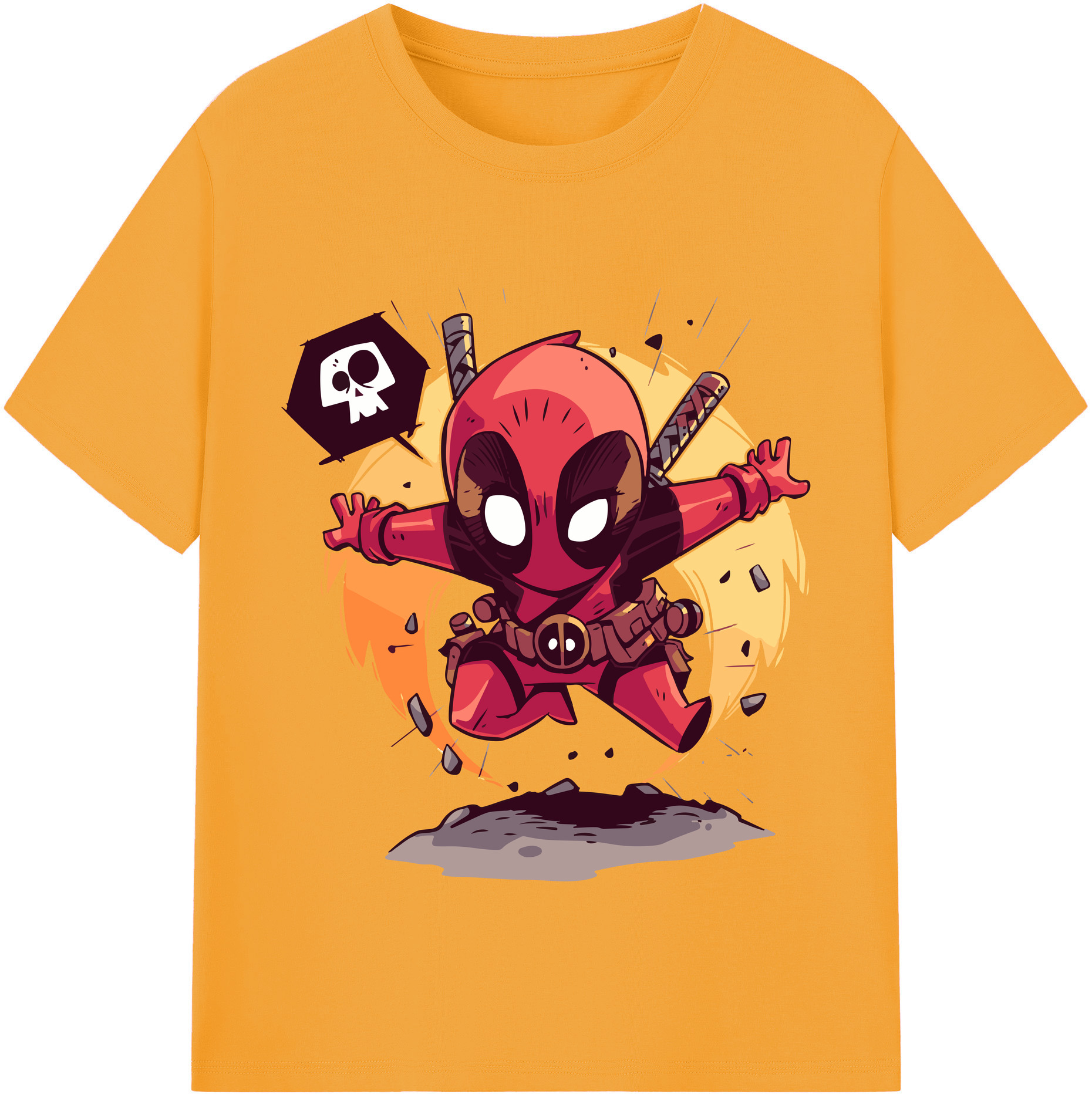 （画像用） アベンジャーズ The Avengers レディースカジュアルプリントTシャツ（綿100％）