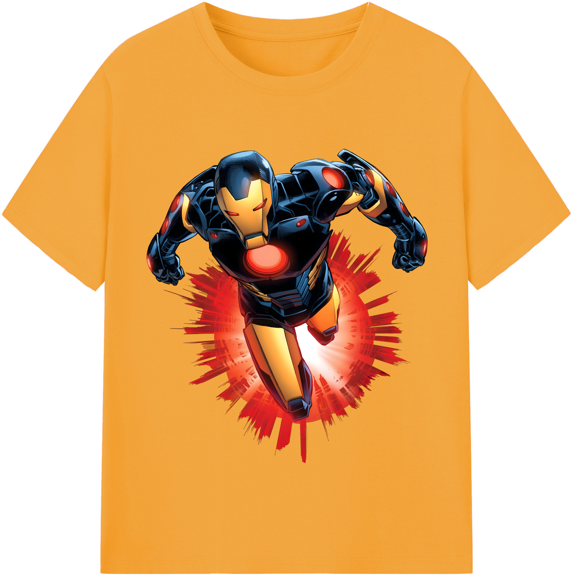 （画像用） アベンジャーズ The Avengers レディースカジュアルプリントTシャツ（綿100％）