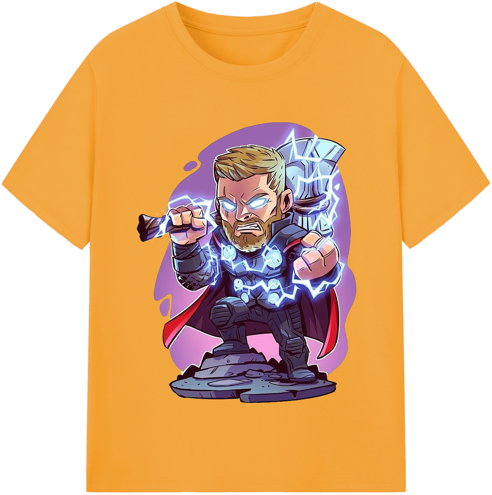 （画像用） アベンジャーズ The Avengers レディースカジュアルプリントTシャツ（綿100％）