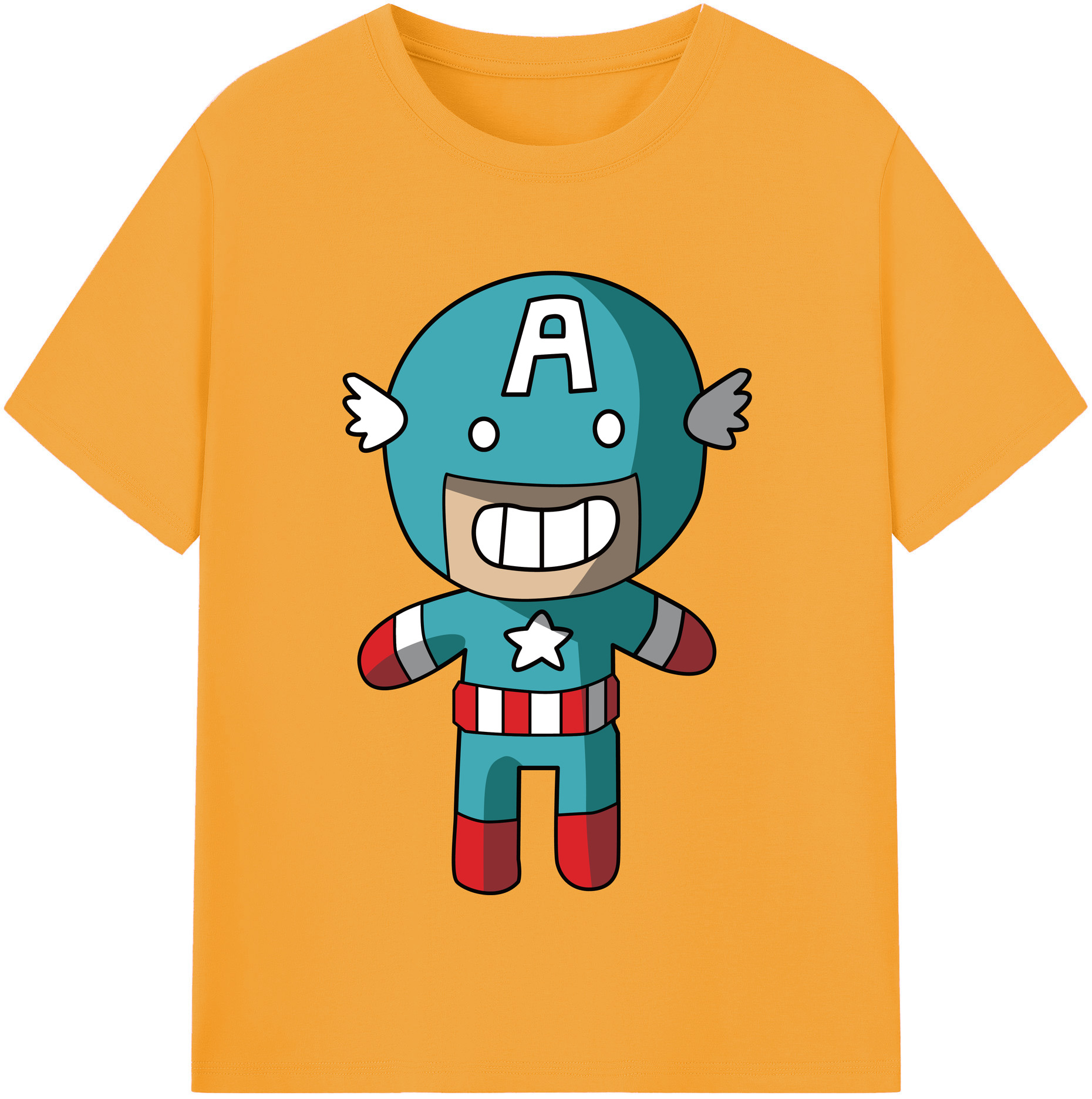 （画像用） アベンジャーズ The Avengers レディースカジュアルプリントTシャツ（綿100％）