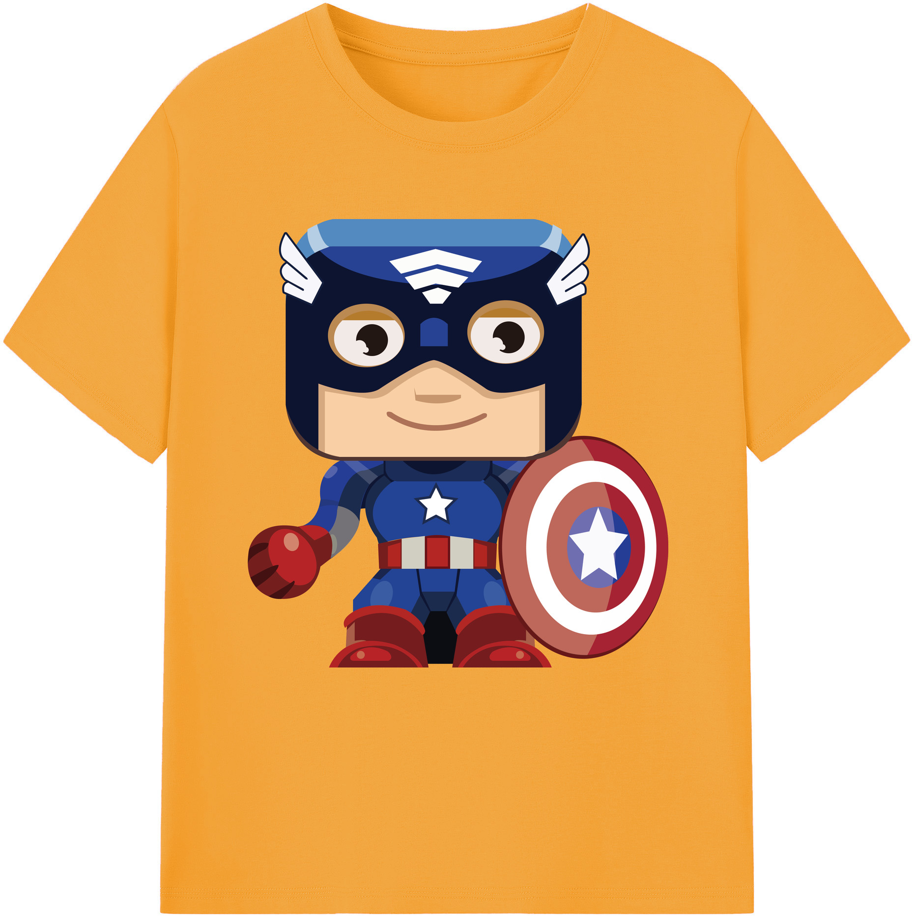 （画像用） アベンジャーズ The Avengers レディースカジュアルプリントTシャツ（綿100％）