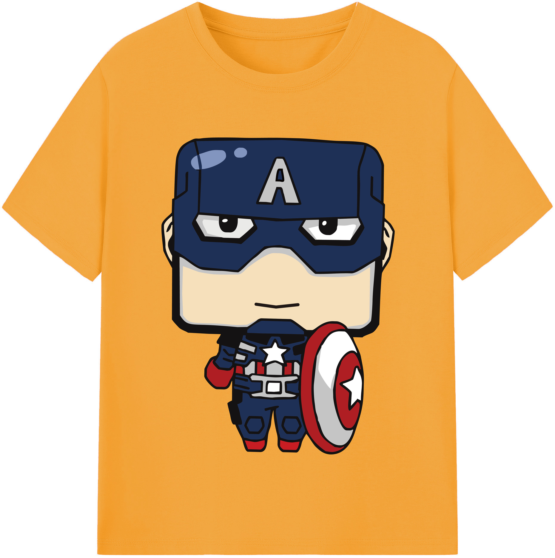（画像用） アベンジャーズ The Avengers レディースカジュアルプリントTシャツ（綿100％）