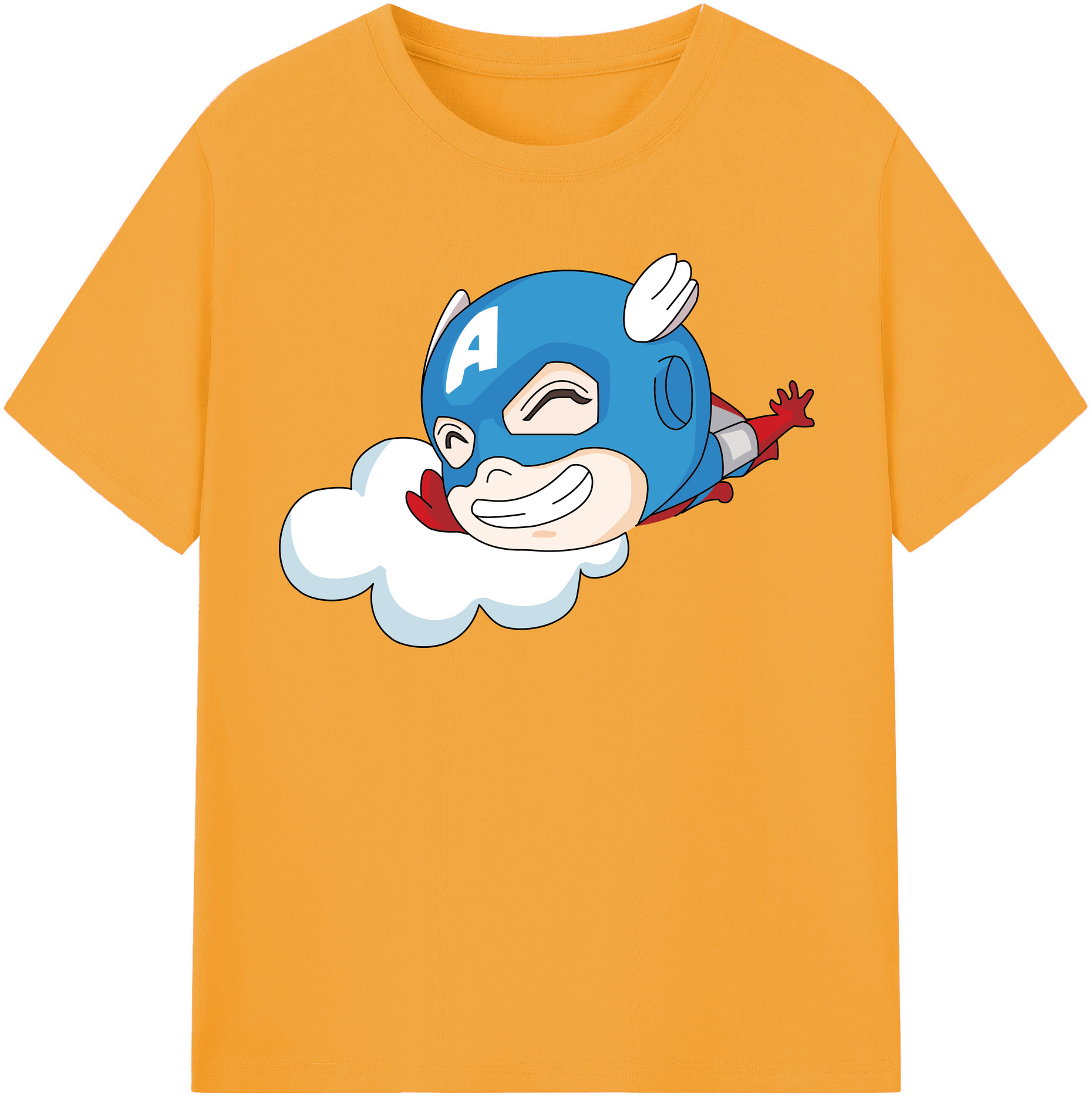 （画像用） アベンジャーズ The Avengers レディースカジュアルプリントTシャツ（綿100％）