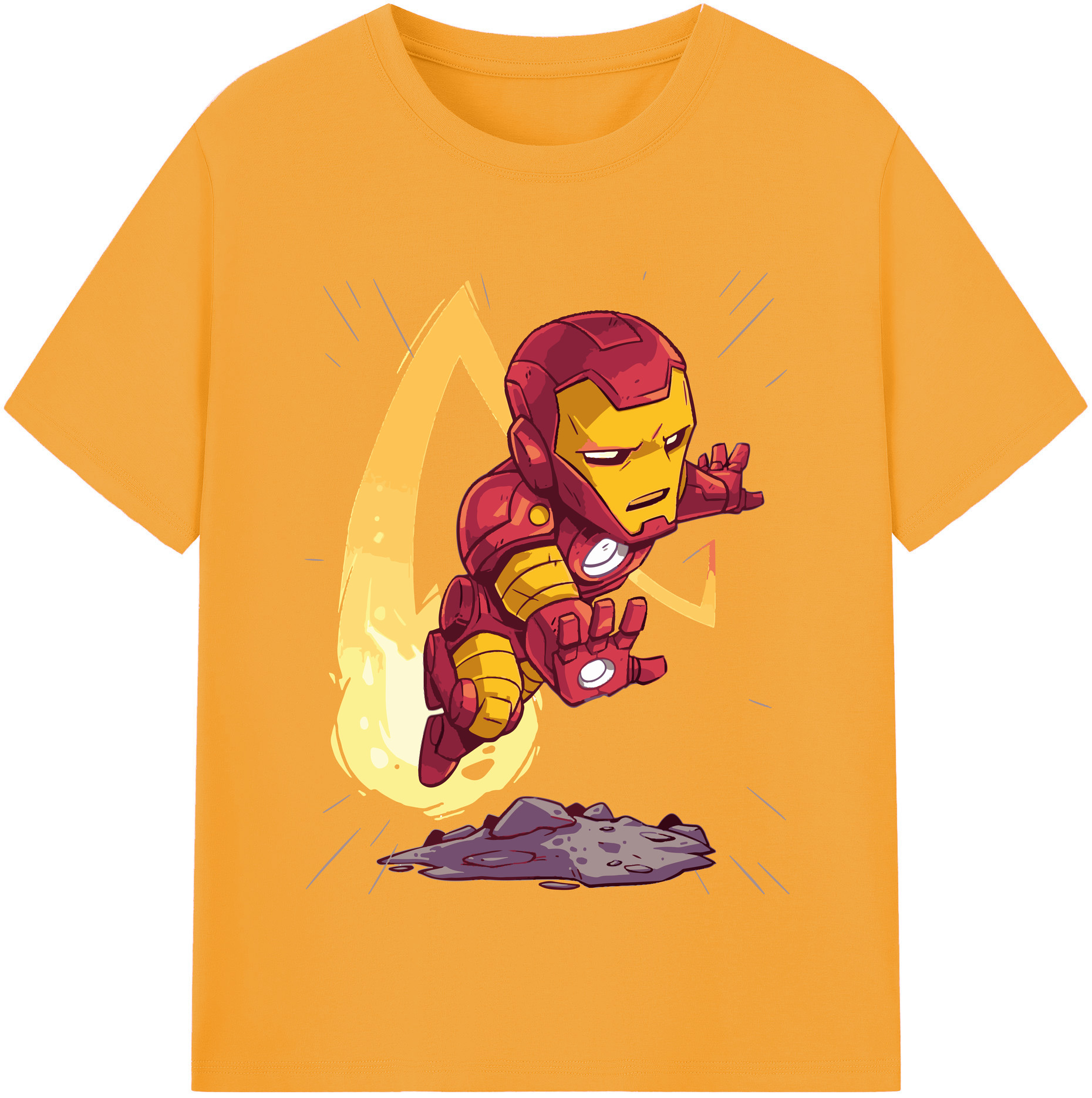 （画像用） アベンジャーズ The Avengers レディースカジュアルプリントTシャツ（綿100％）