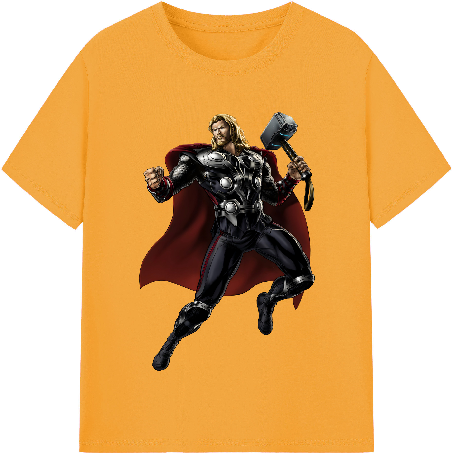 （画像用） アベンジャーズ The Avengers レディースカジュアルプリントTシャツ（綿100％）