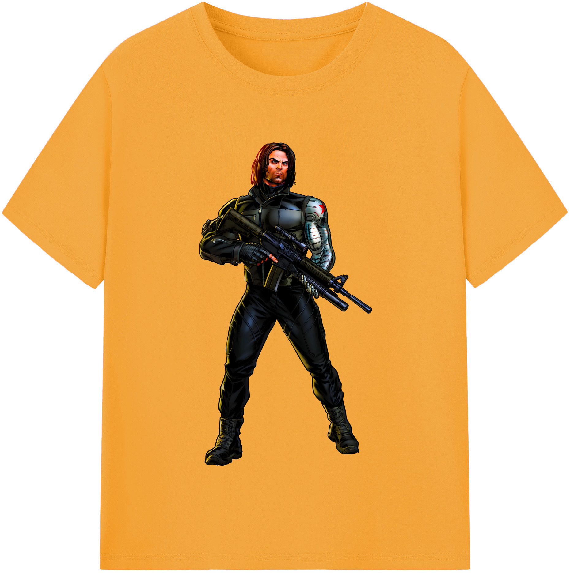 （画像用） アベンジャーズ The Avengers レディースカジュアルプリントTシャツ（綿100％）