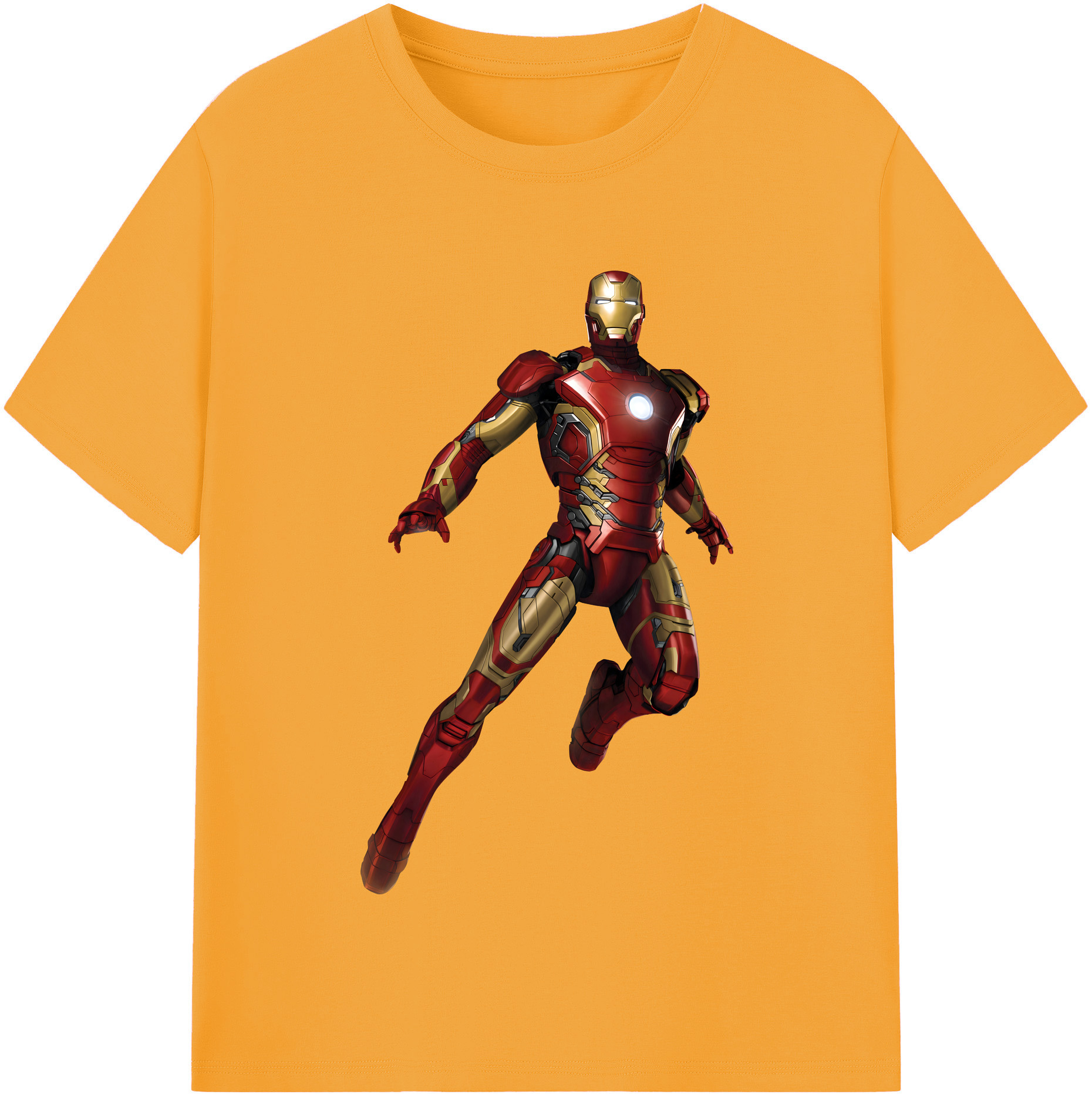 （画像用） アベンジャーズ The Avengers レディースカジュアルプリントTシャツ（綿100％）