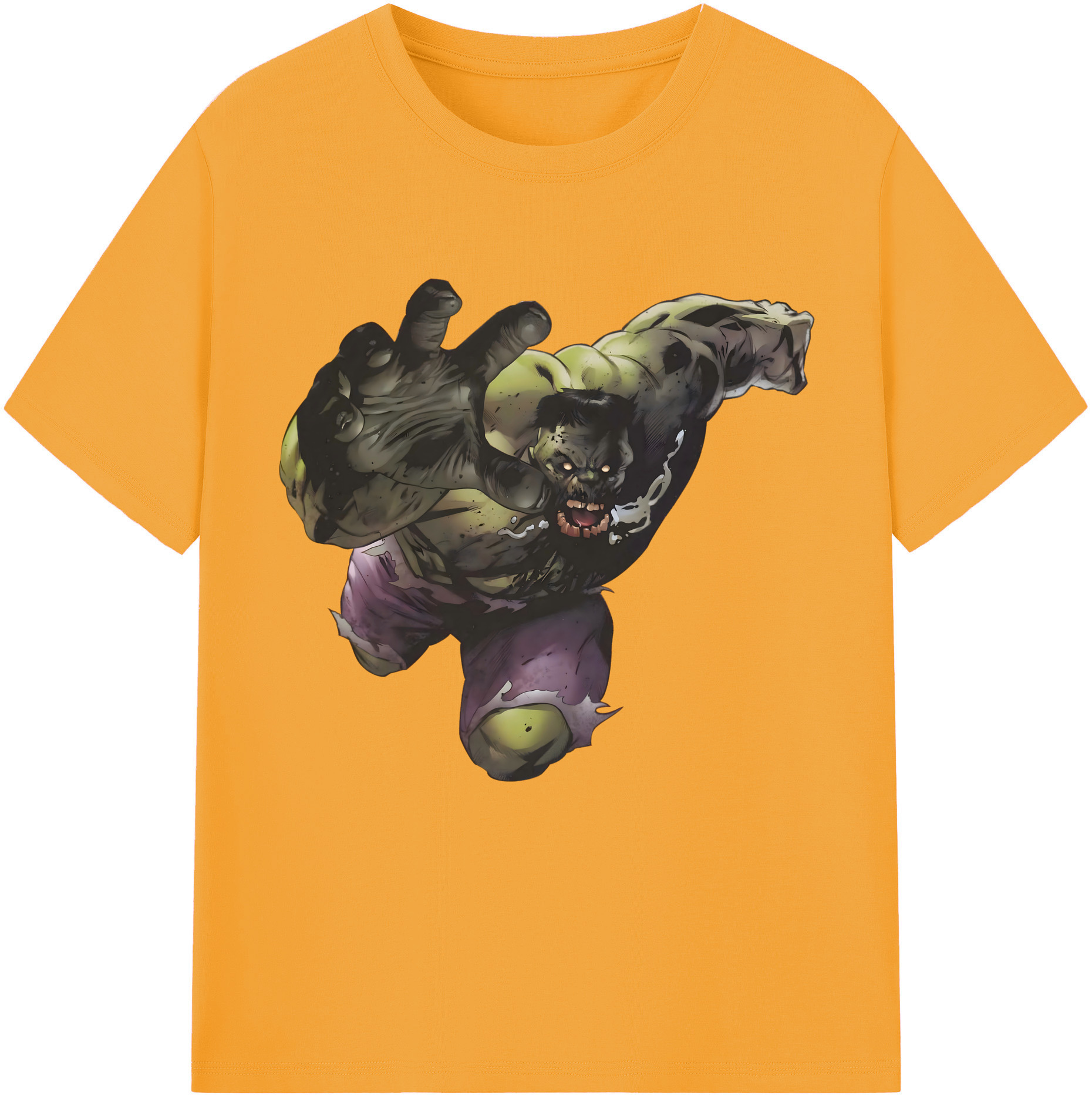 （画像用） アベンジャーズ The Avengers レディースカジュアルプリントTシャツ（綿100％）