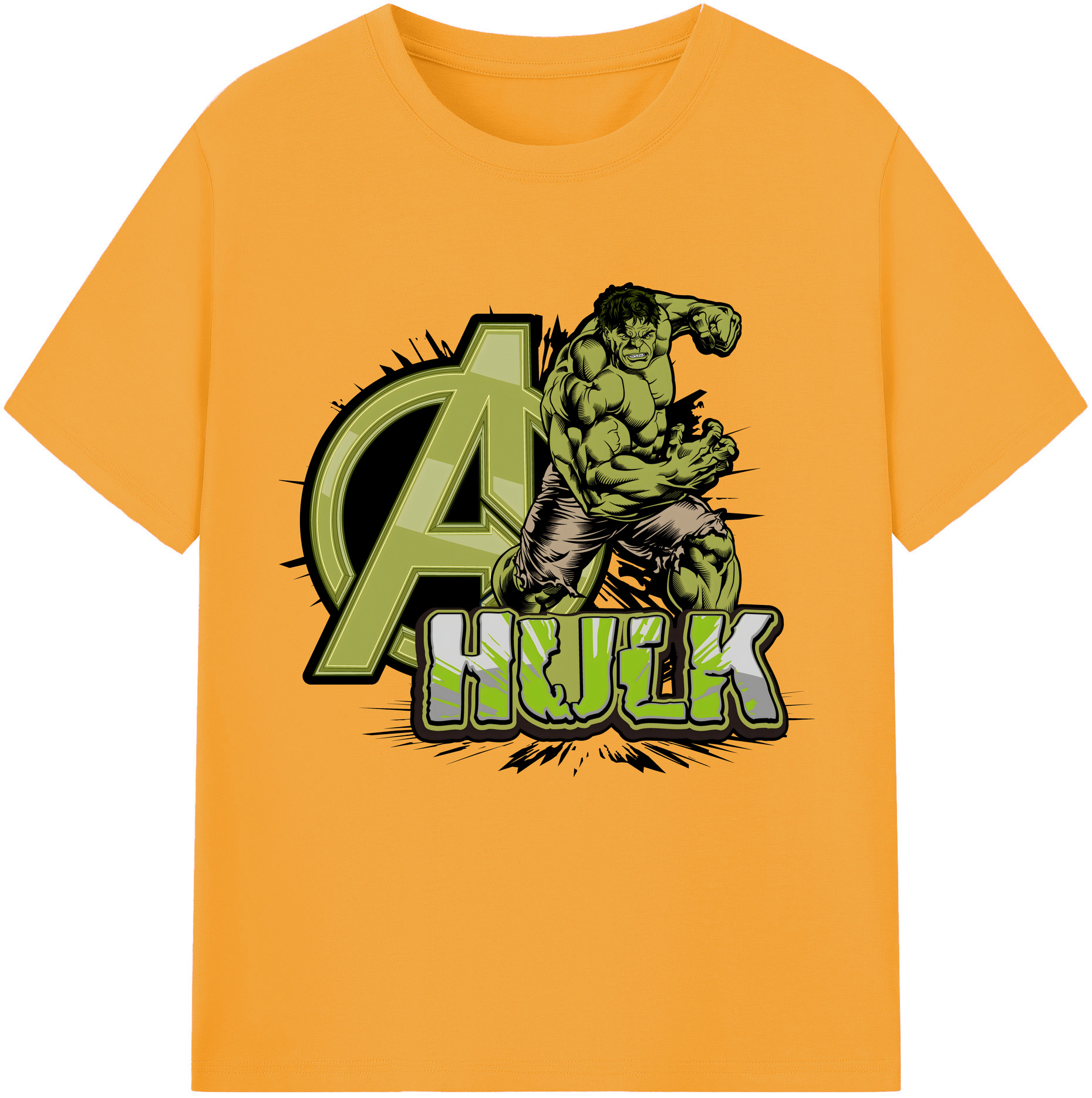（画像用） アベンジャーズ The Avengers レディースカジュアルプリントTシャツ（綿100％）