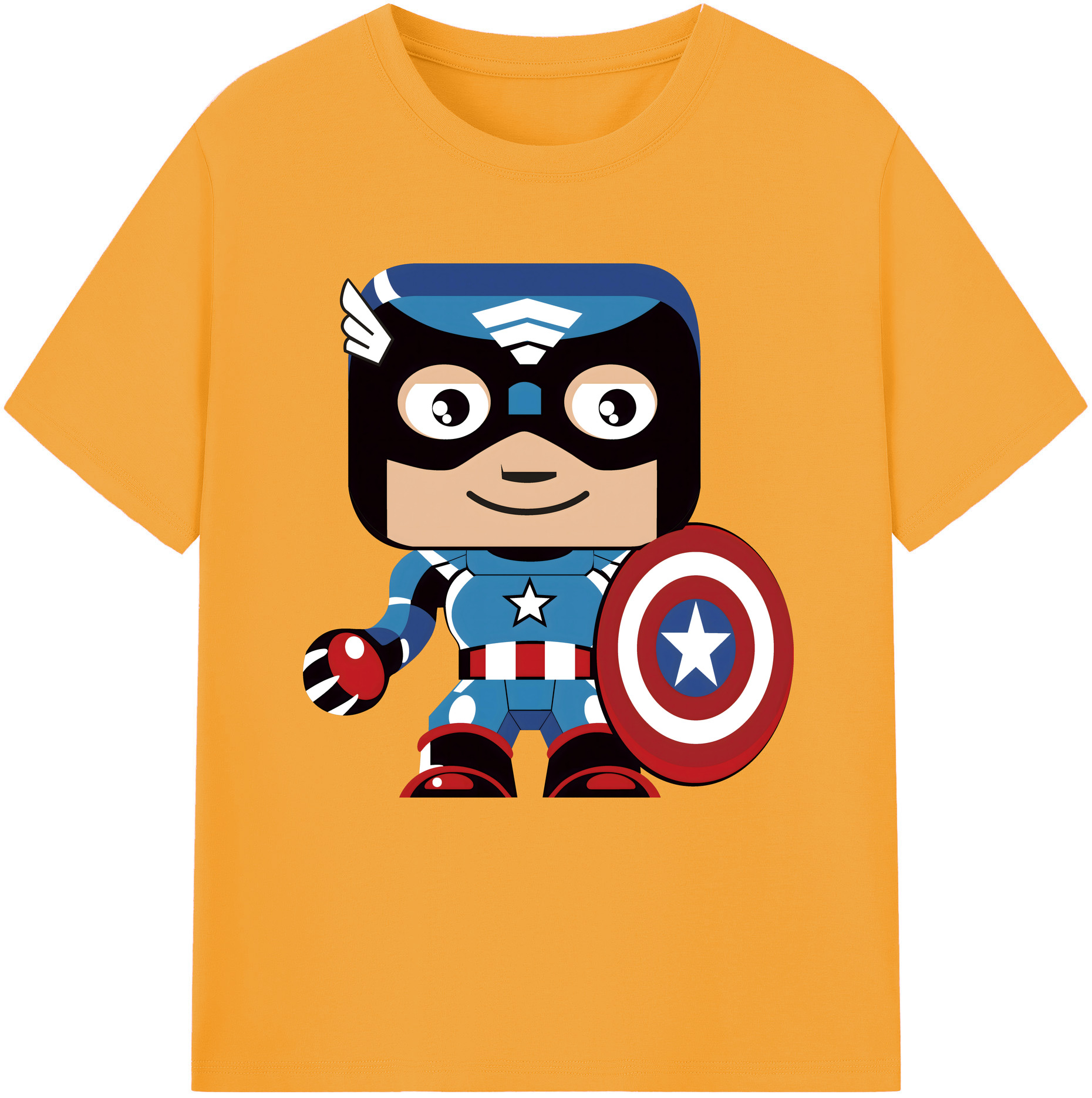 （画像用） アベンジャーズ The Avengers レディースカジュアルプリントTシャツ（綿100％）