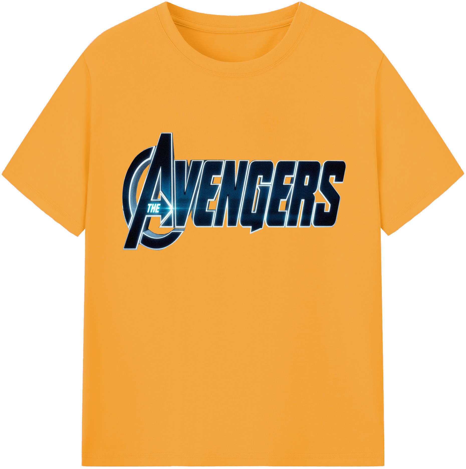 （画像用） アベンジャーズ The Avengers レディースカジュアルプリントTシャツ（綿100％）