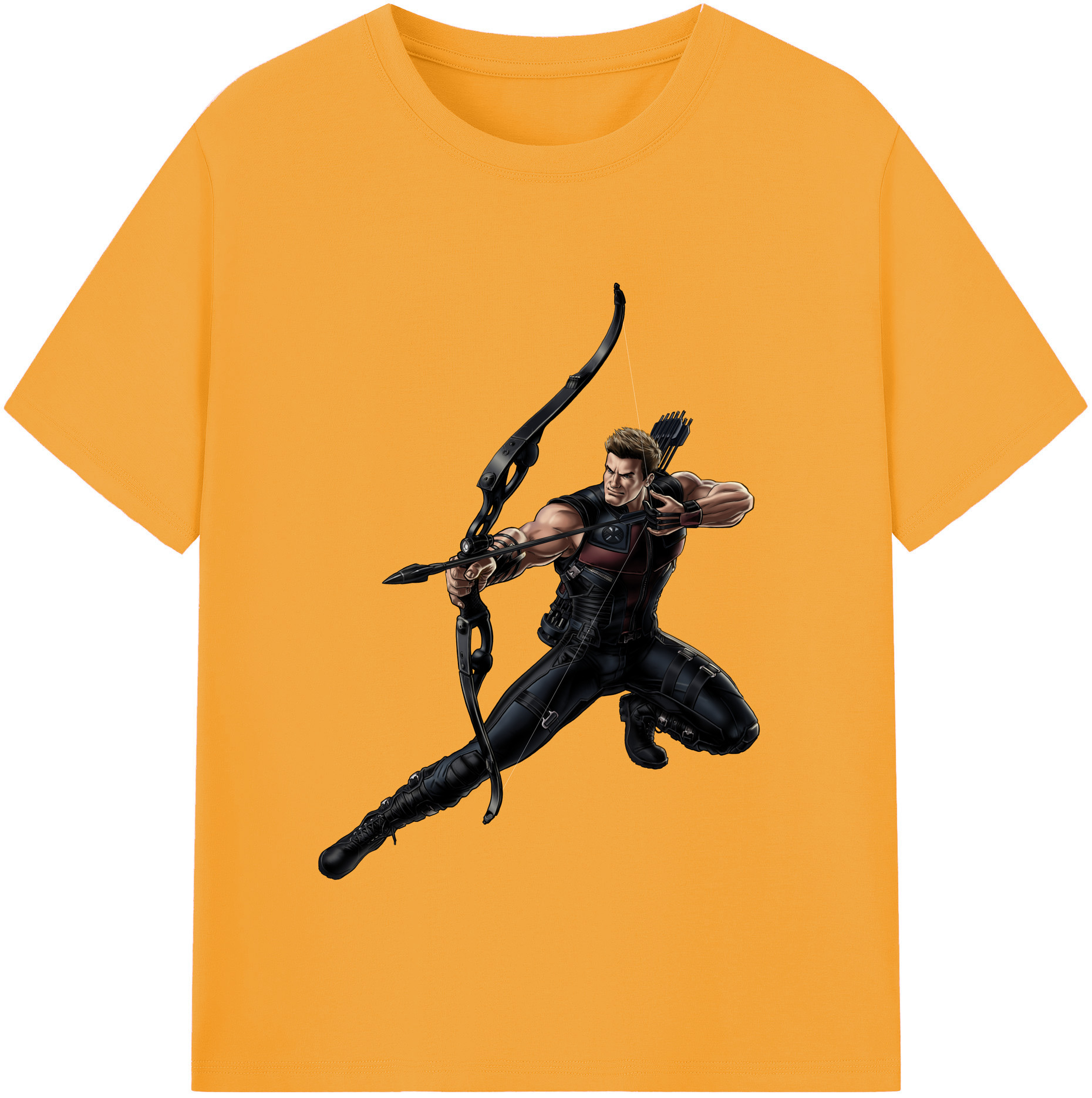 （画像用） アベンジャーズ The Avengers レディースカジュアルプリントTシャツ（綿100％）