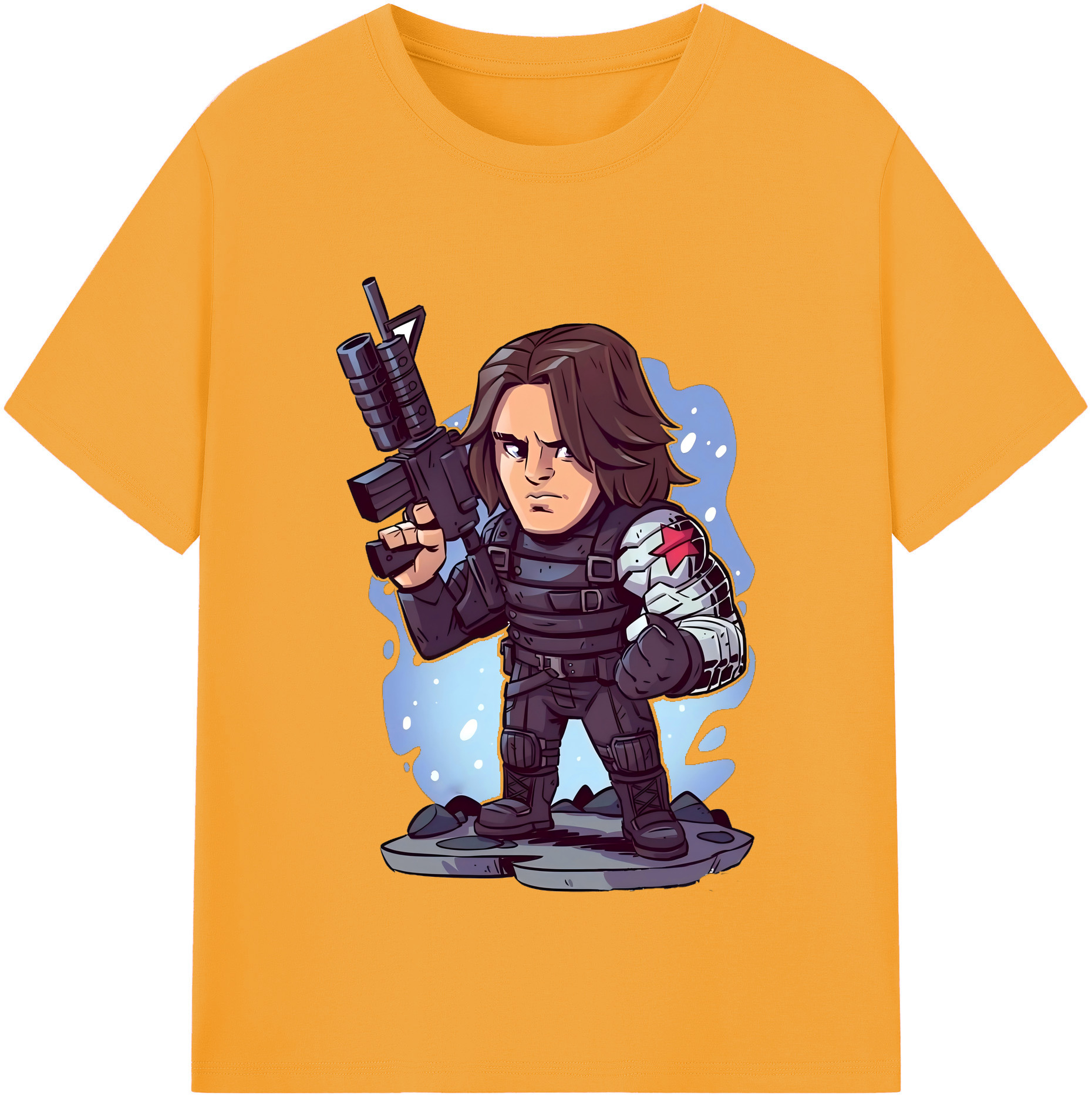 （画像用） アベンジャーズ The Avengers レディースカジュアルプリントTシャツ（綿100％）
