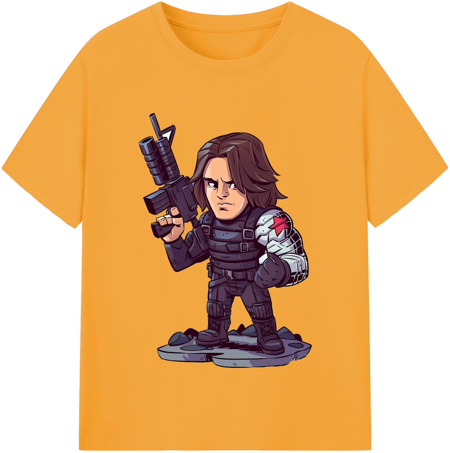 （画像用） アベンジャーズ The Avengers レディースカジュアルプリントTシャツ（綿100％）