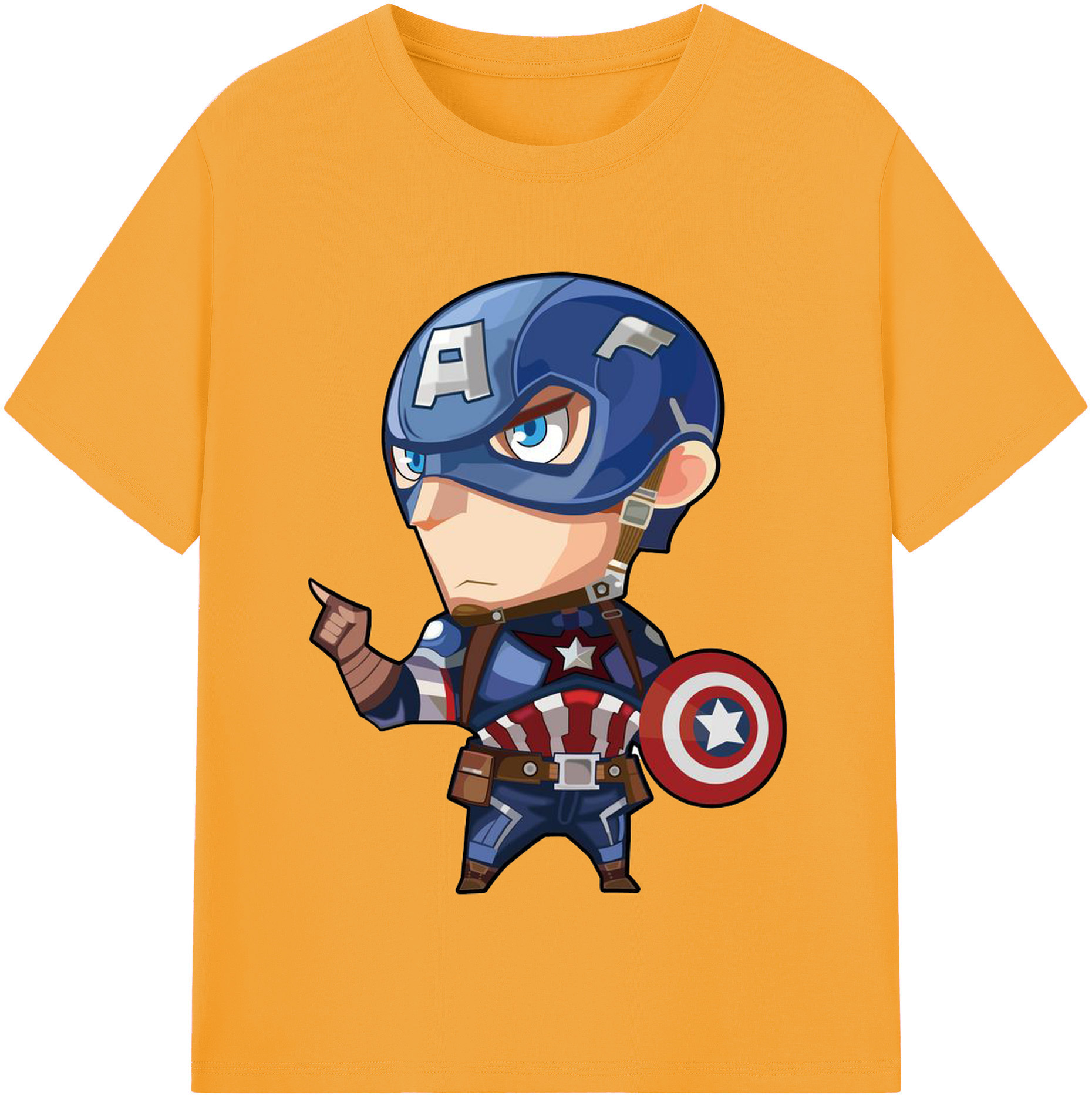 （画像用） アベンジャーズ The Avengers レディースカジュアルプリントTシャツ（綿100％）