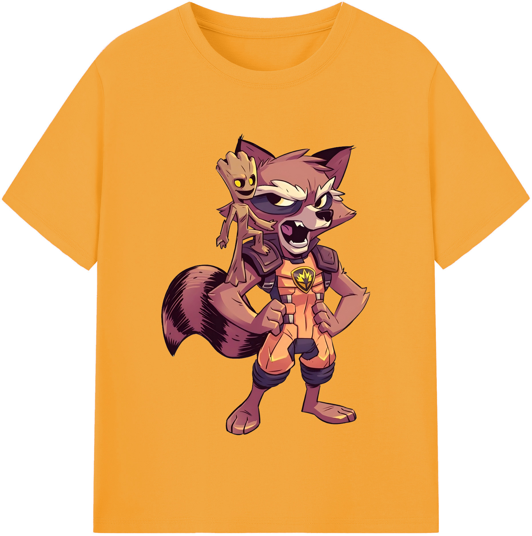 （画像用） アベンジャーズ The Avengers レディースカジュアルプリントTシャツ（綿100％）