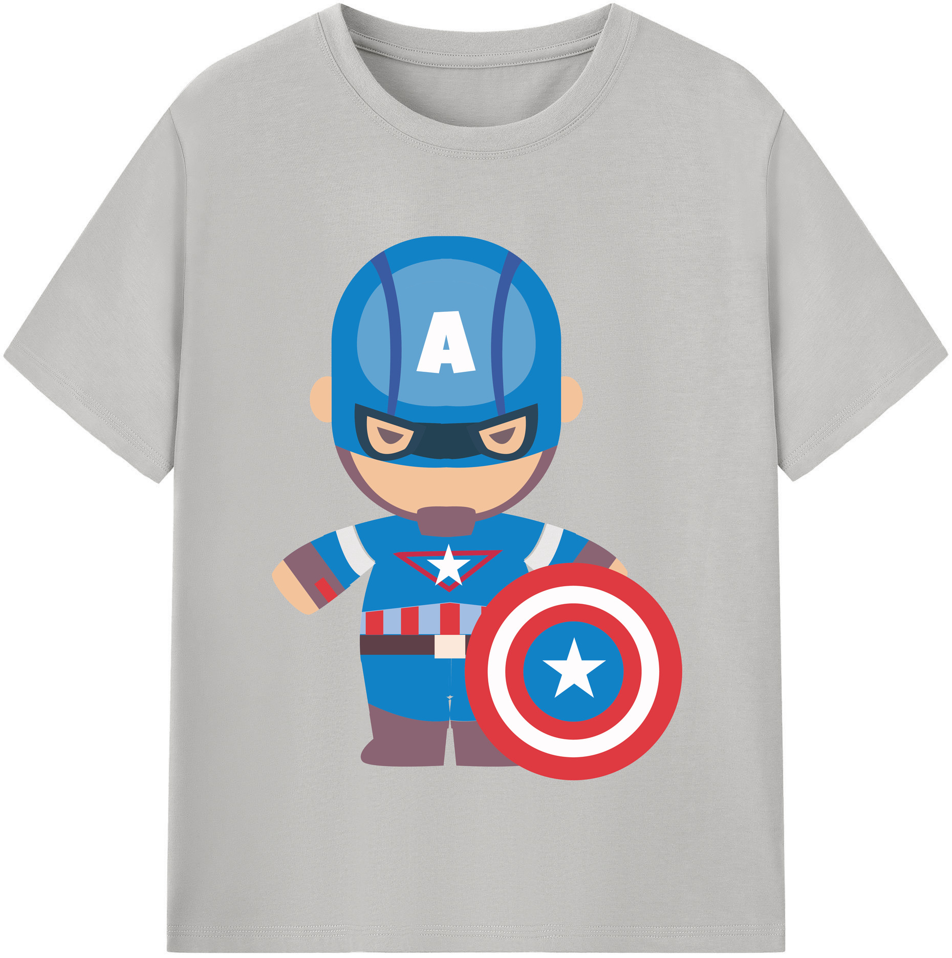 （画像用） アベンジャーズ The Avengers レディースカジュアルプリントTシャツ（綿100％）