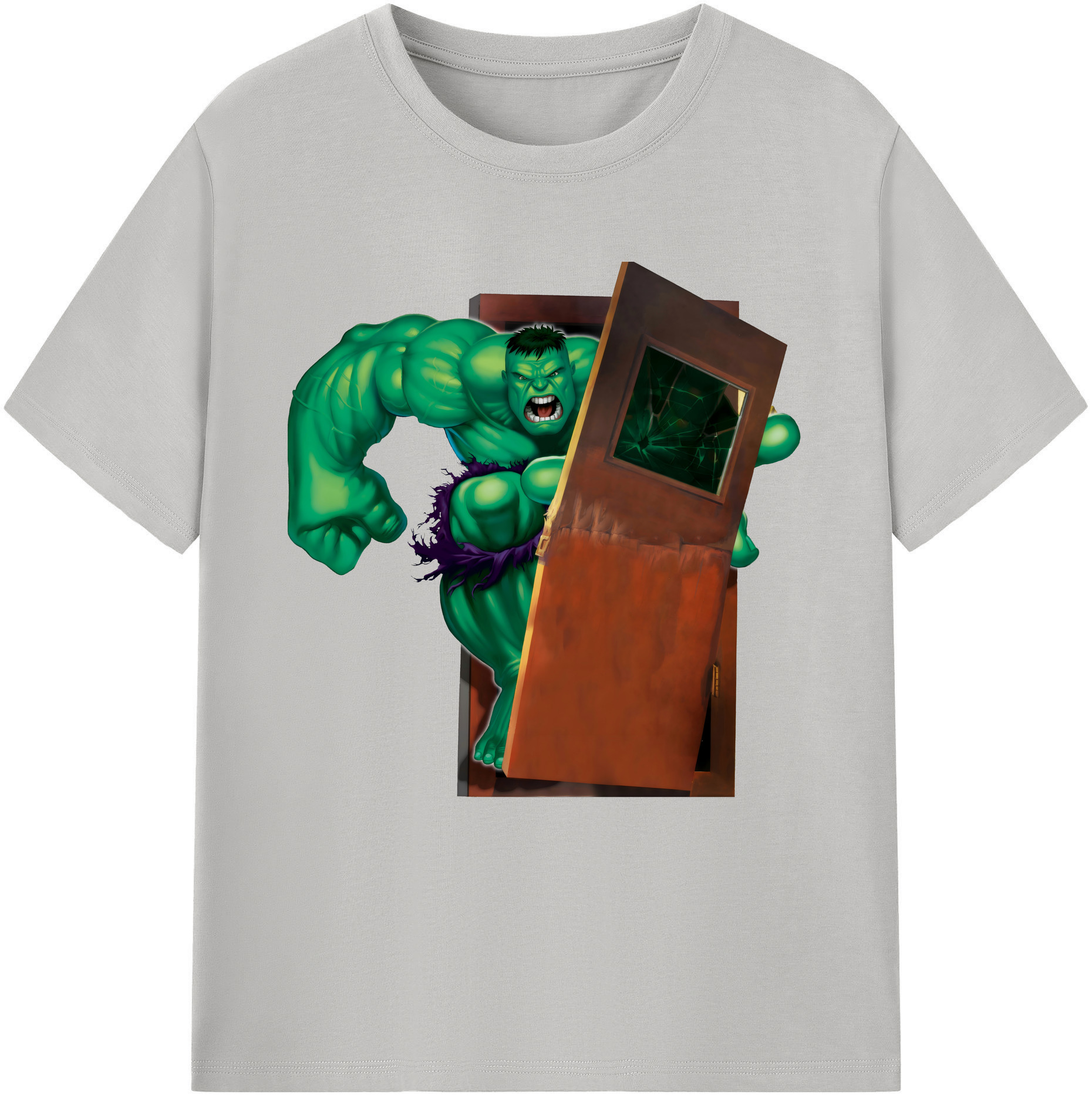 （画像用） アベンジャーズ The Avengers レディースカジュアルプリントTシャツ（綿100％）