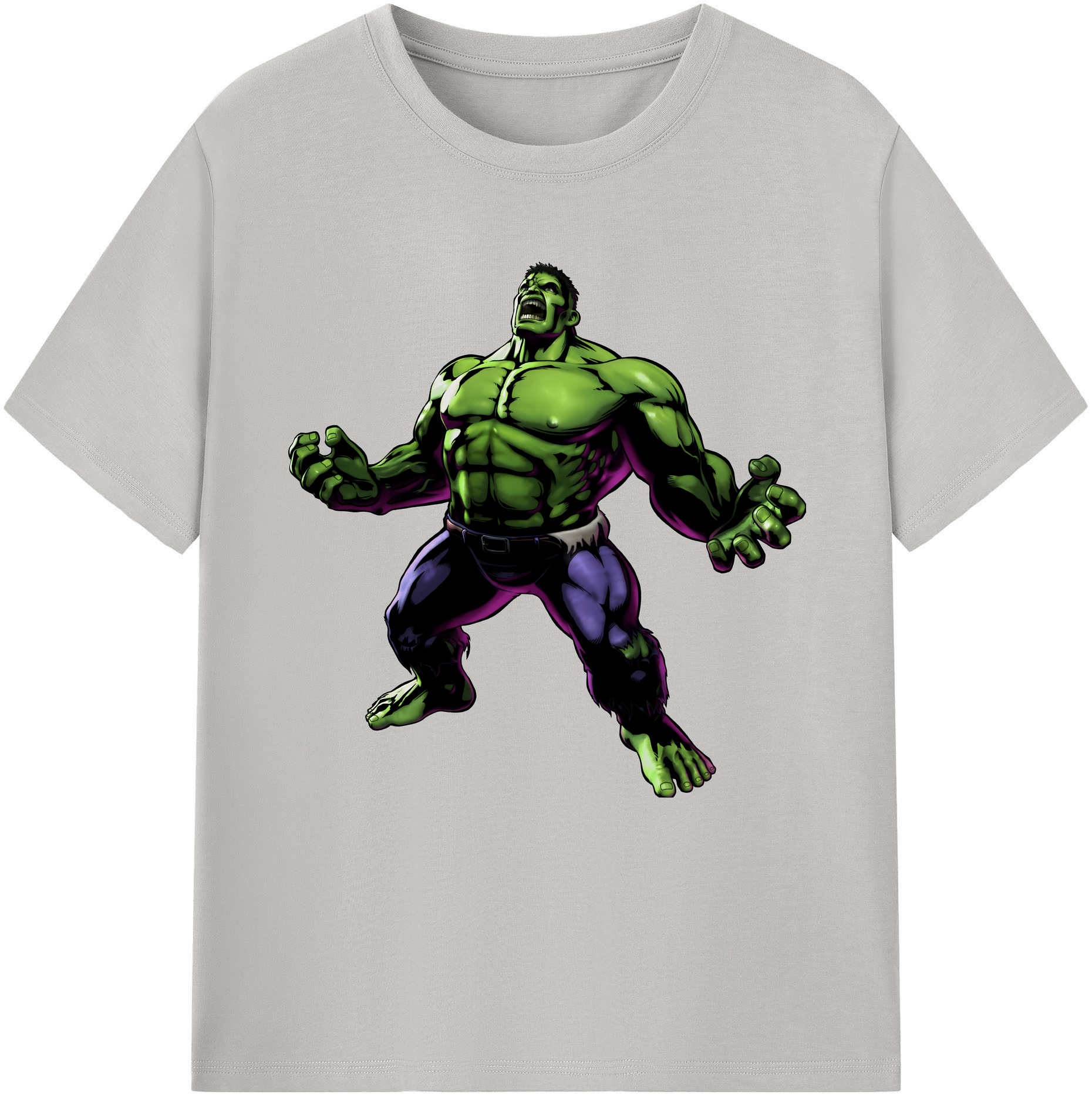 （画像用） アベンジャーズ The Avengers レディースカジュアルプリントTシャツ（綿100％）