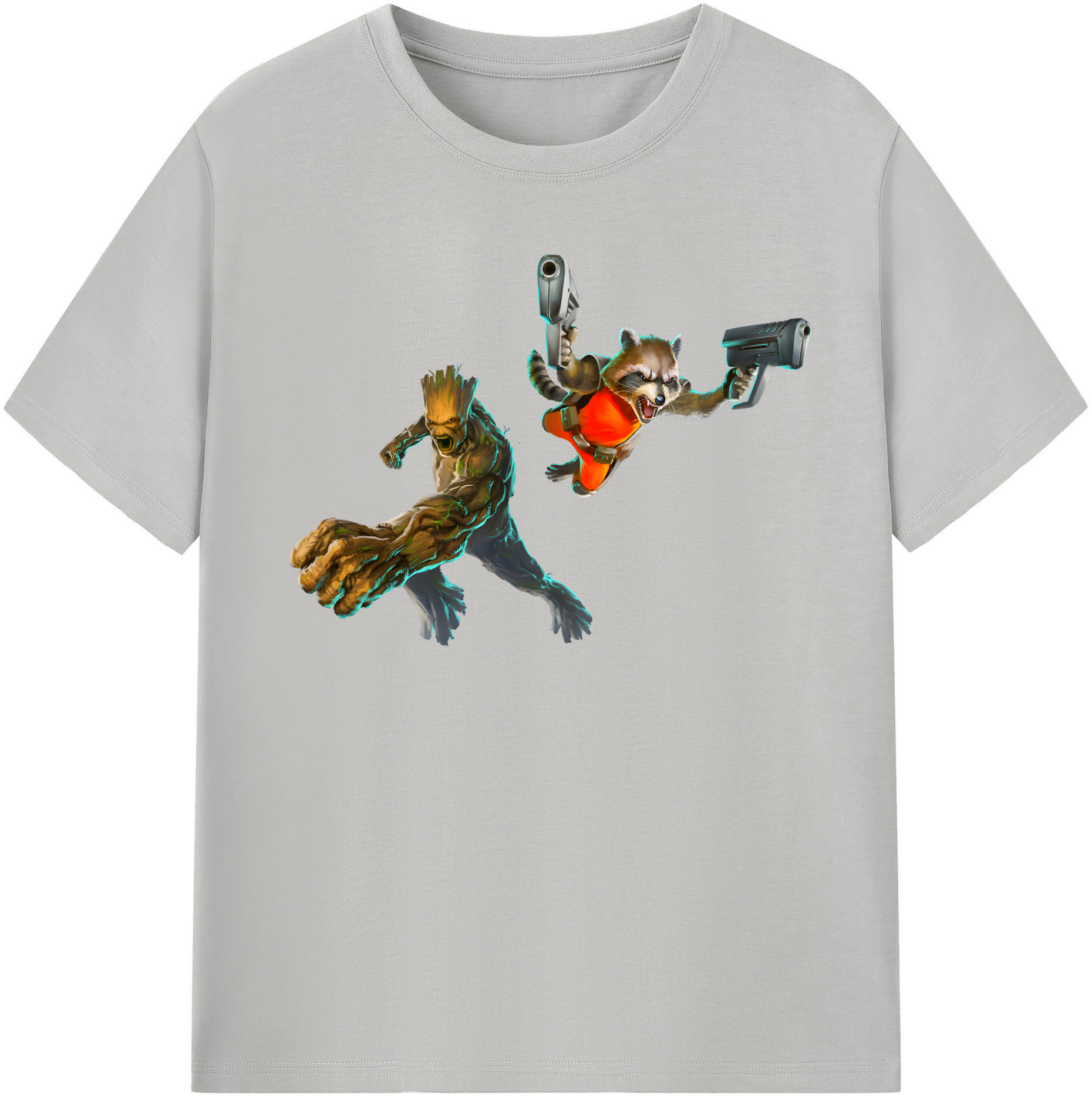 （画像用） アベンジャーズ The Avengers レディースカジュアルプリントTシャツ（綿100％）