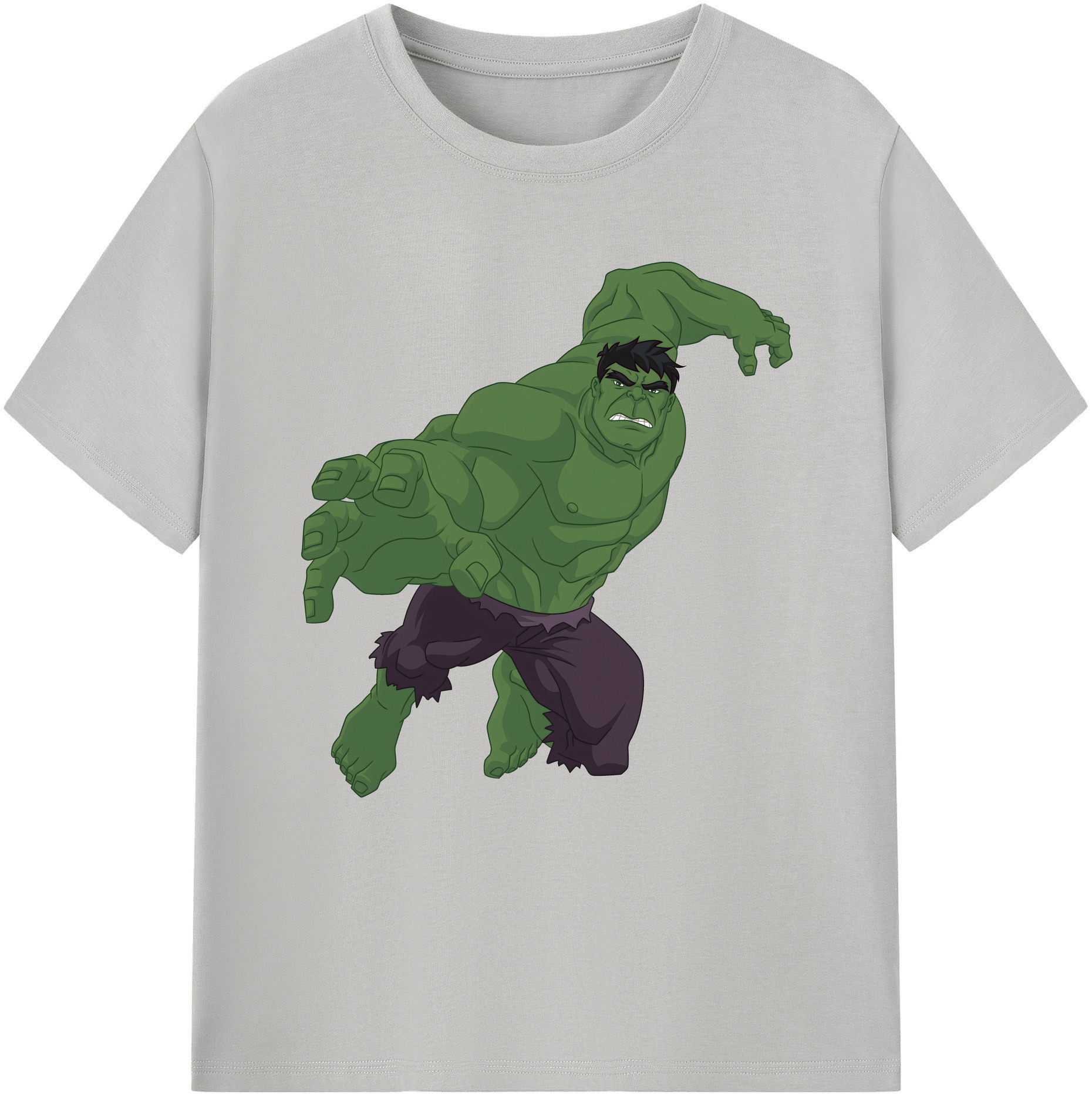（画像用） アベンジャーズ The Avengers レディースカジュアルプリントTシャツ（綿100％）