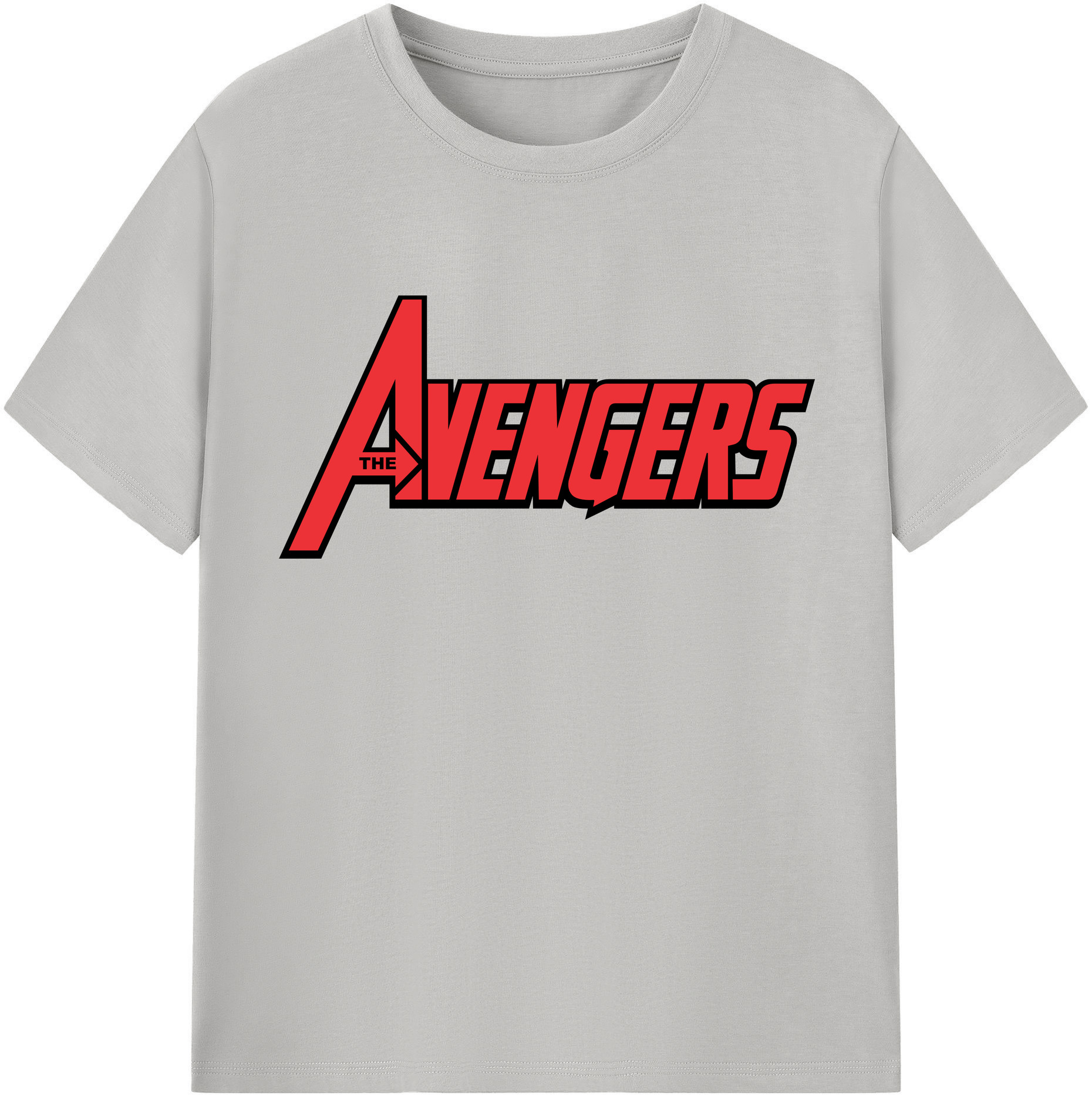 （画像用） アベンジャーズ The Avengers レディースカジュアルプリントTシャツ（綿100％）