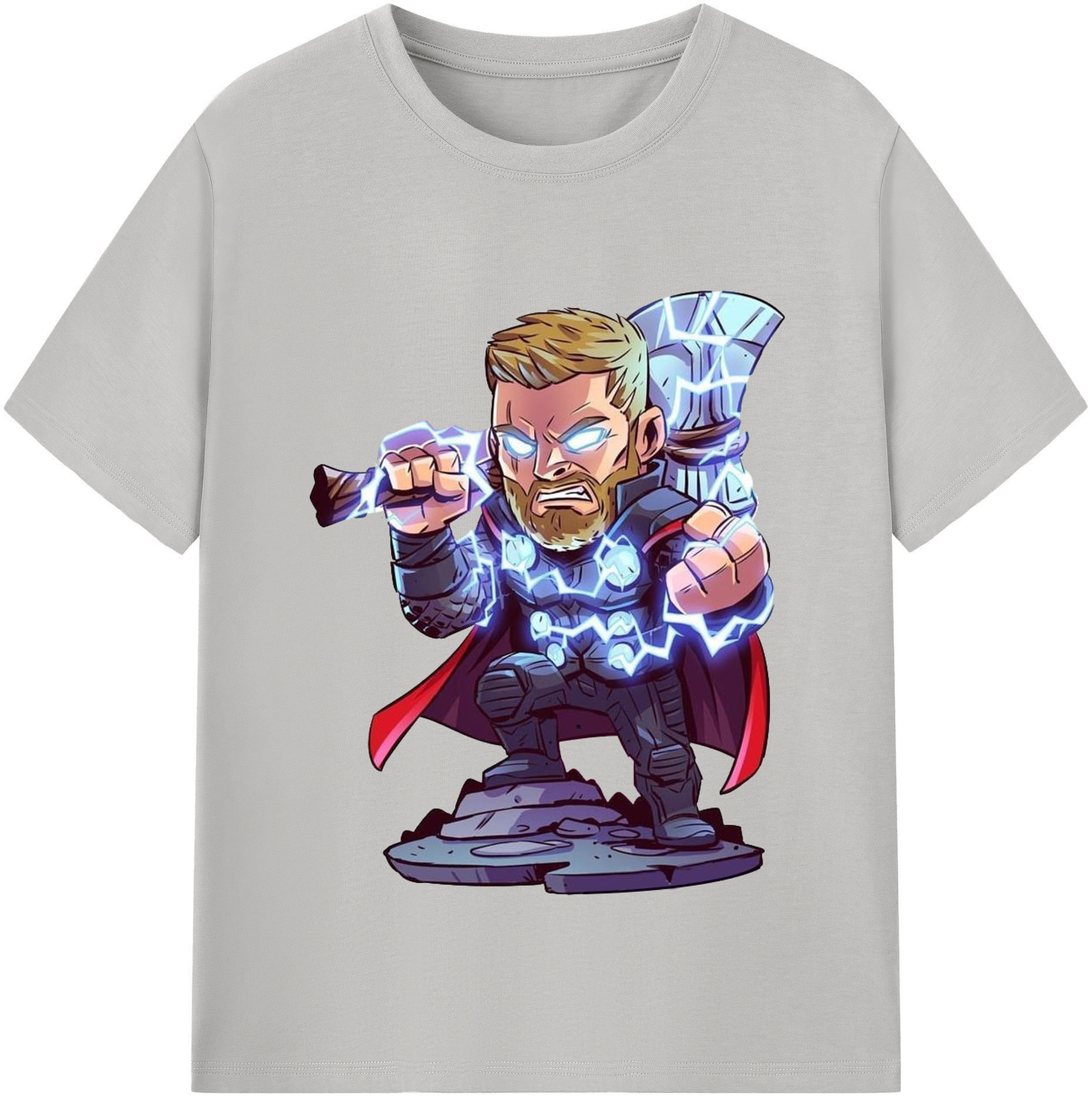 （画像用） アベンジャーズ The Avengers レディースカジュアルプリントTシャツ（綿100％）