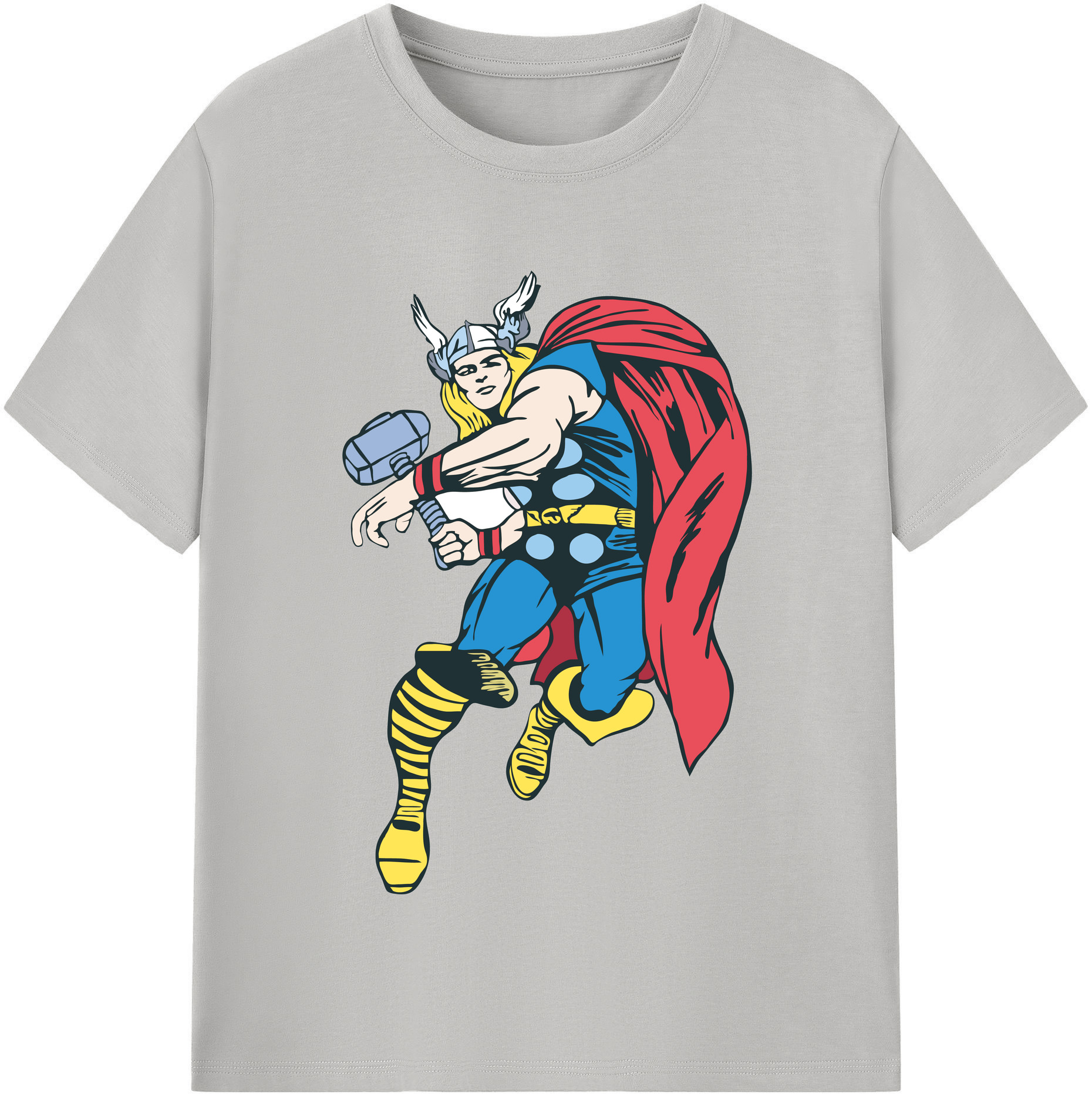 （画像用） アベンジャーズ The Avengers レディースカジュアルプリントTシャツ（綿100％）