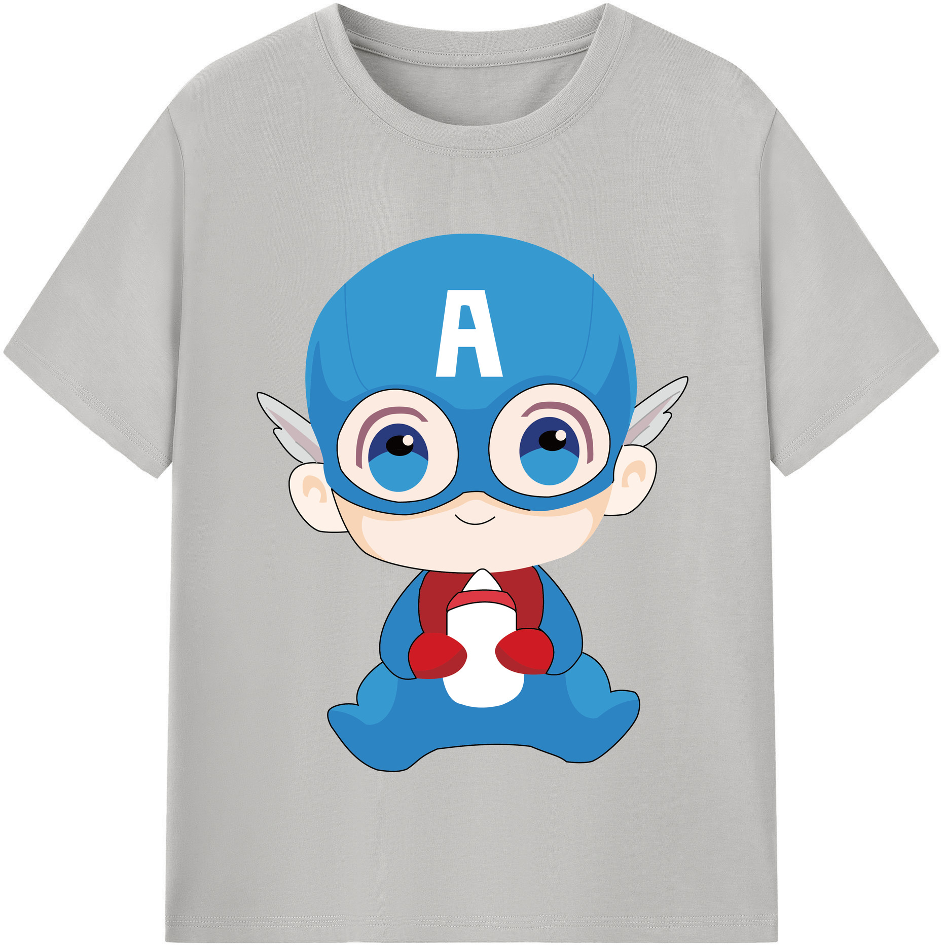 （画像用） アベンジャーズ The Avengers レディースカジュアルプリントTシャツ（綿100％）