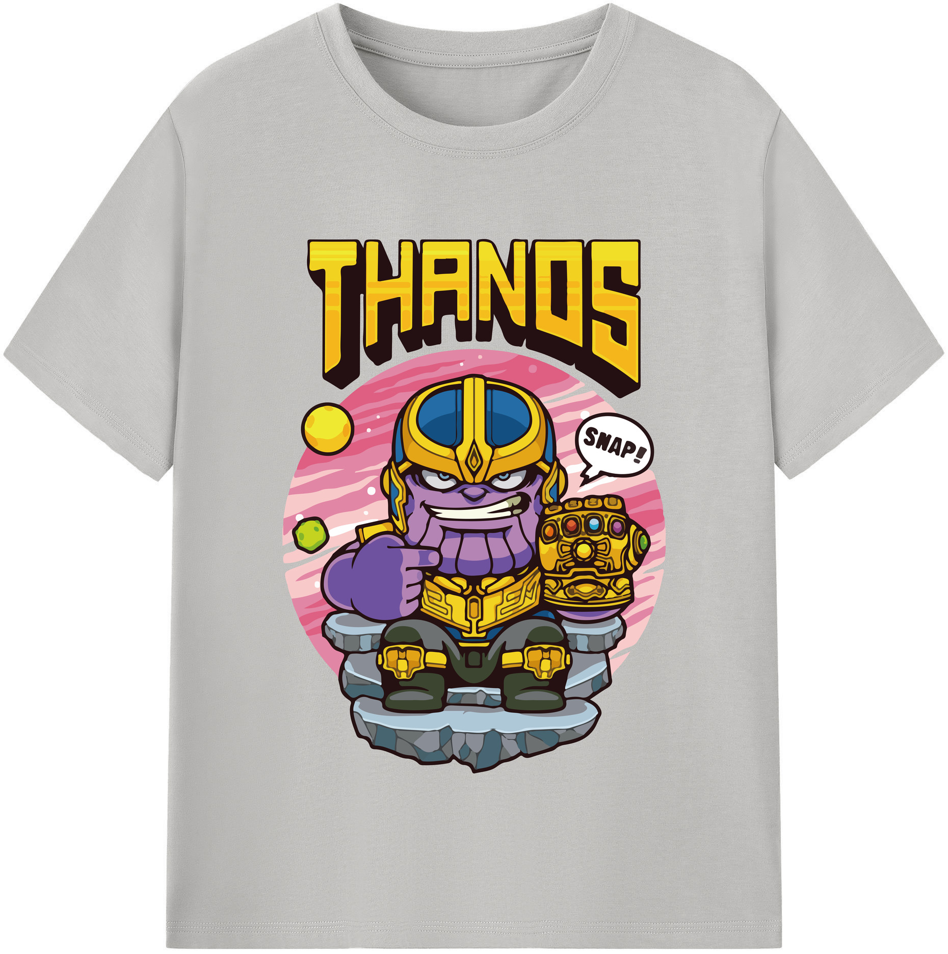 （画像用） アベンジャーズ The Avengers レディースカジュアルプリントTシャツ（綿100％）