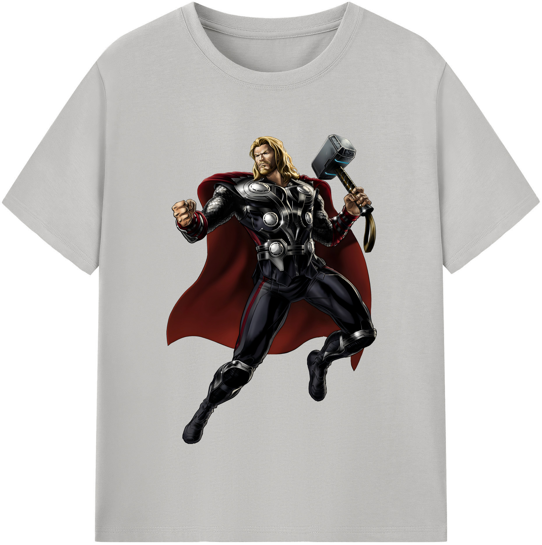 （画像用） アベンジャーズ The Avengers レディースカジュアルプリントTシャツ（綿100％）