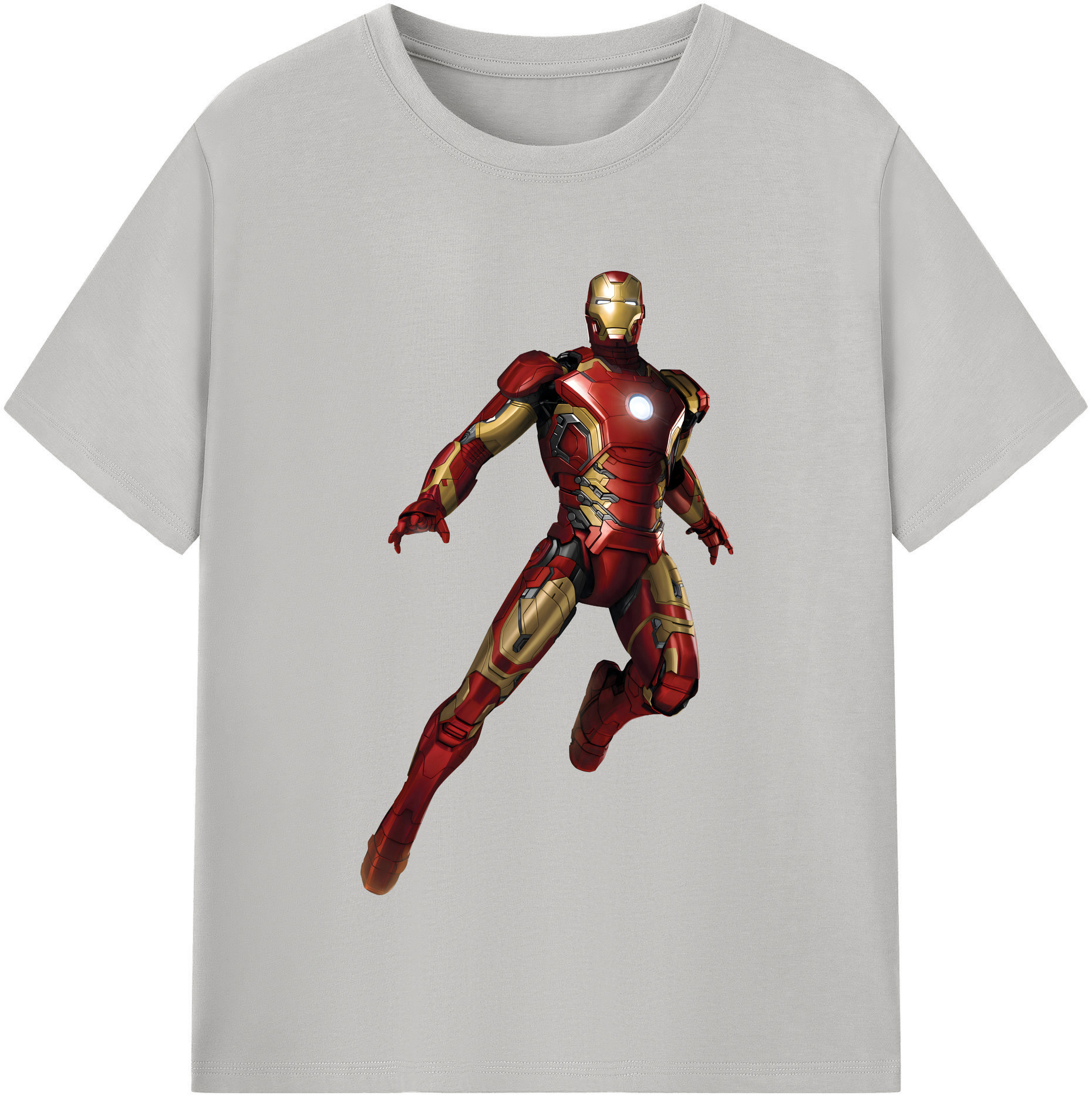 （画像用） アベンジャーズ The Avengers レディースカジュアルプリントTシャツ（綿100％）