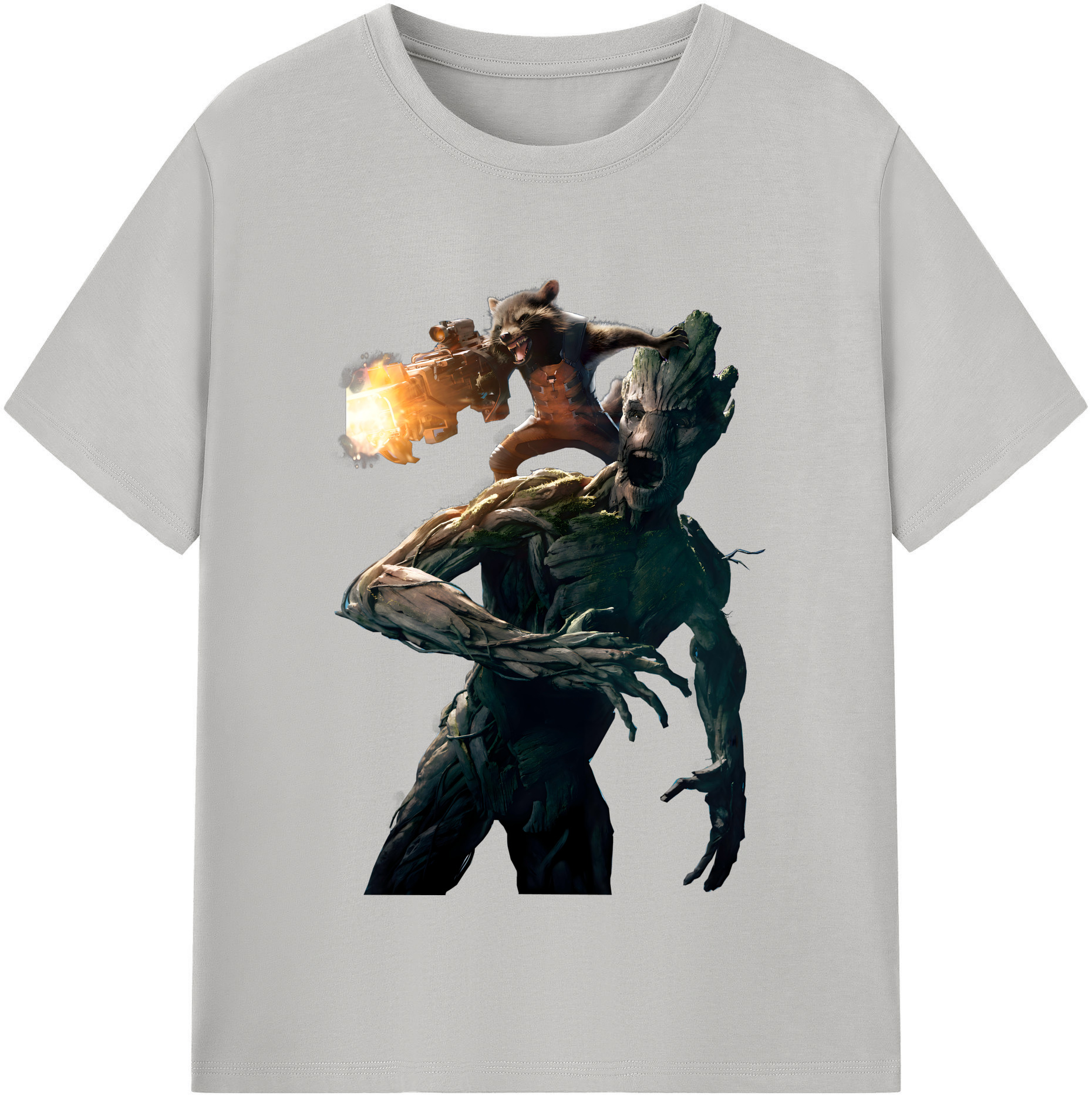 （画像用） アベンジャーズ The Avengers レディースカジュアルプリントTシャツ（綿100％）