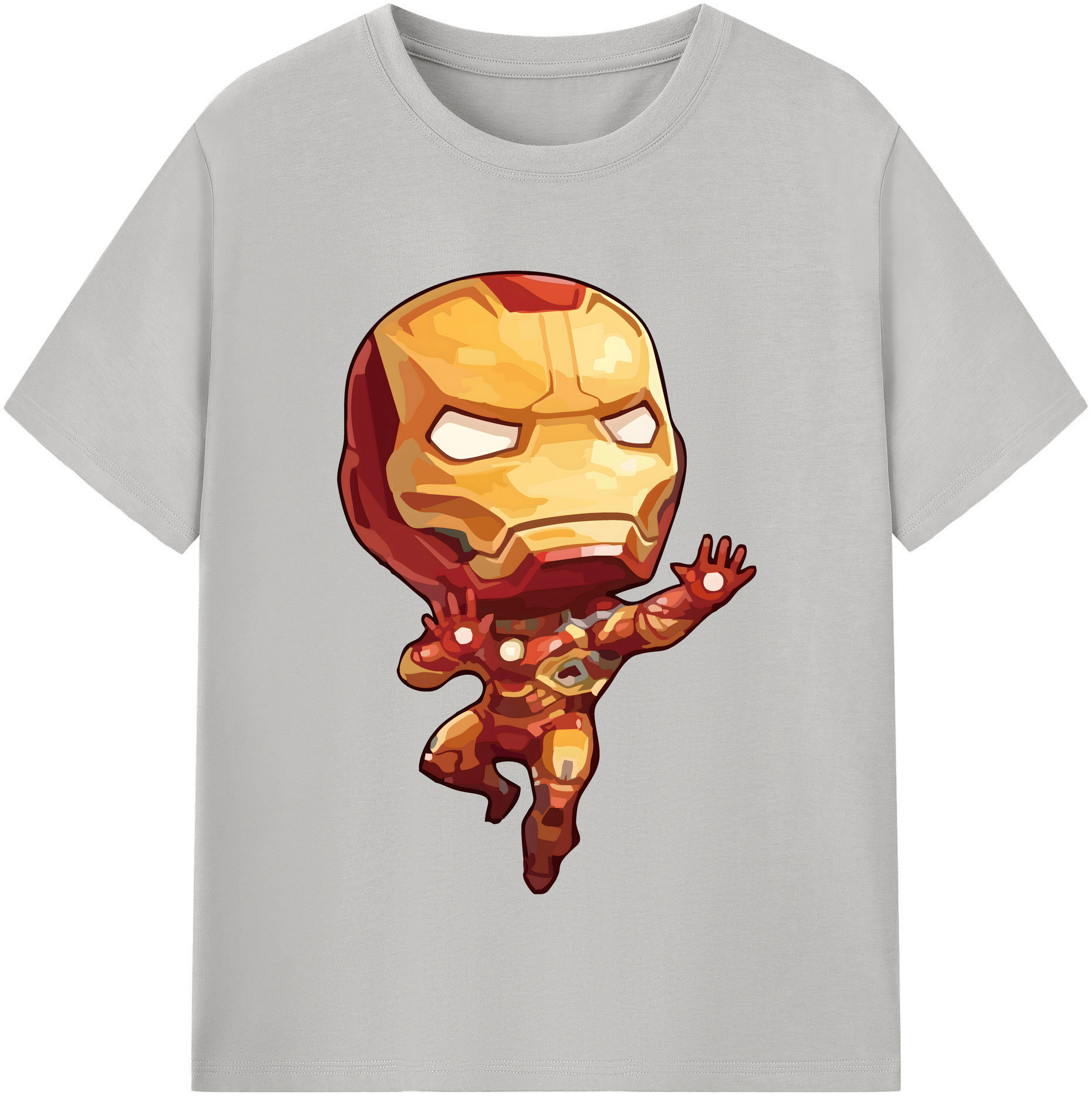 （画像用） アベンジャーズ The Avengers レディースカジュアルプリントTシャツ（綿100％）