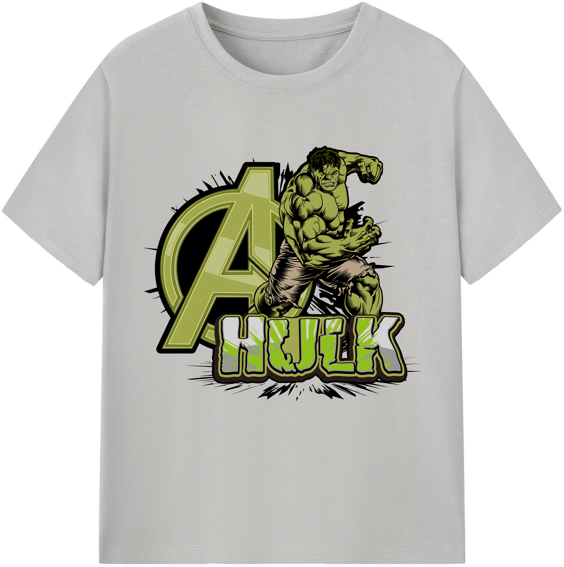 （画像用） アベンジャーズ The Avengers レディースカジュアルプリントTシャツ（綿100％）