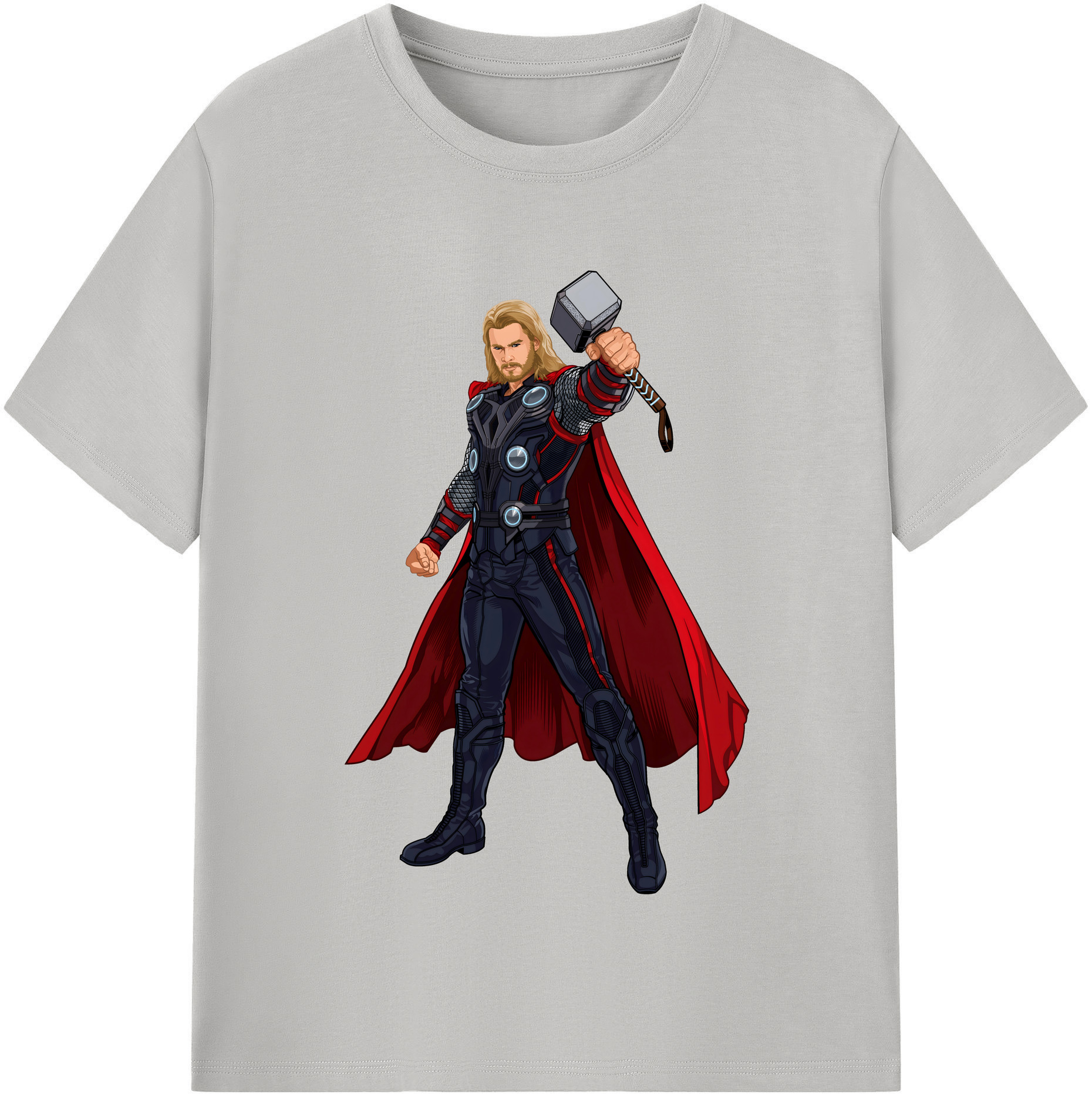 （画像用） アベンジャーズ The Avengers レディースカジュアルプリントTシャツ（綿100％）