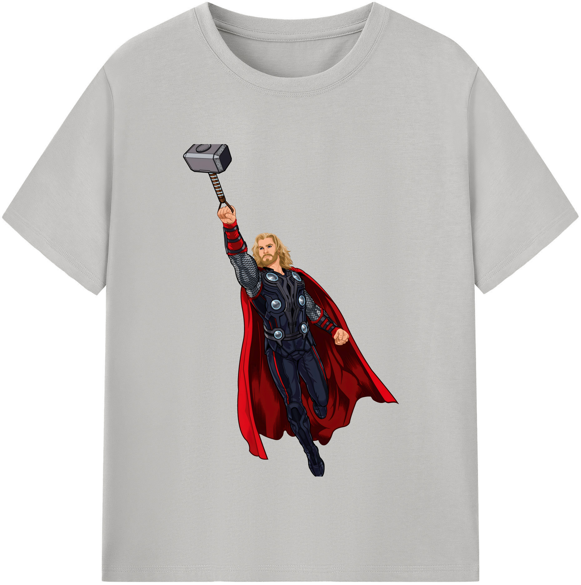 （画像用） アベンジャーズ The Avengers レディースカジュアルプリントTシャツ（綿100％）