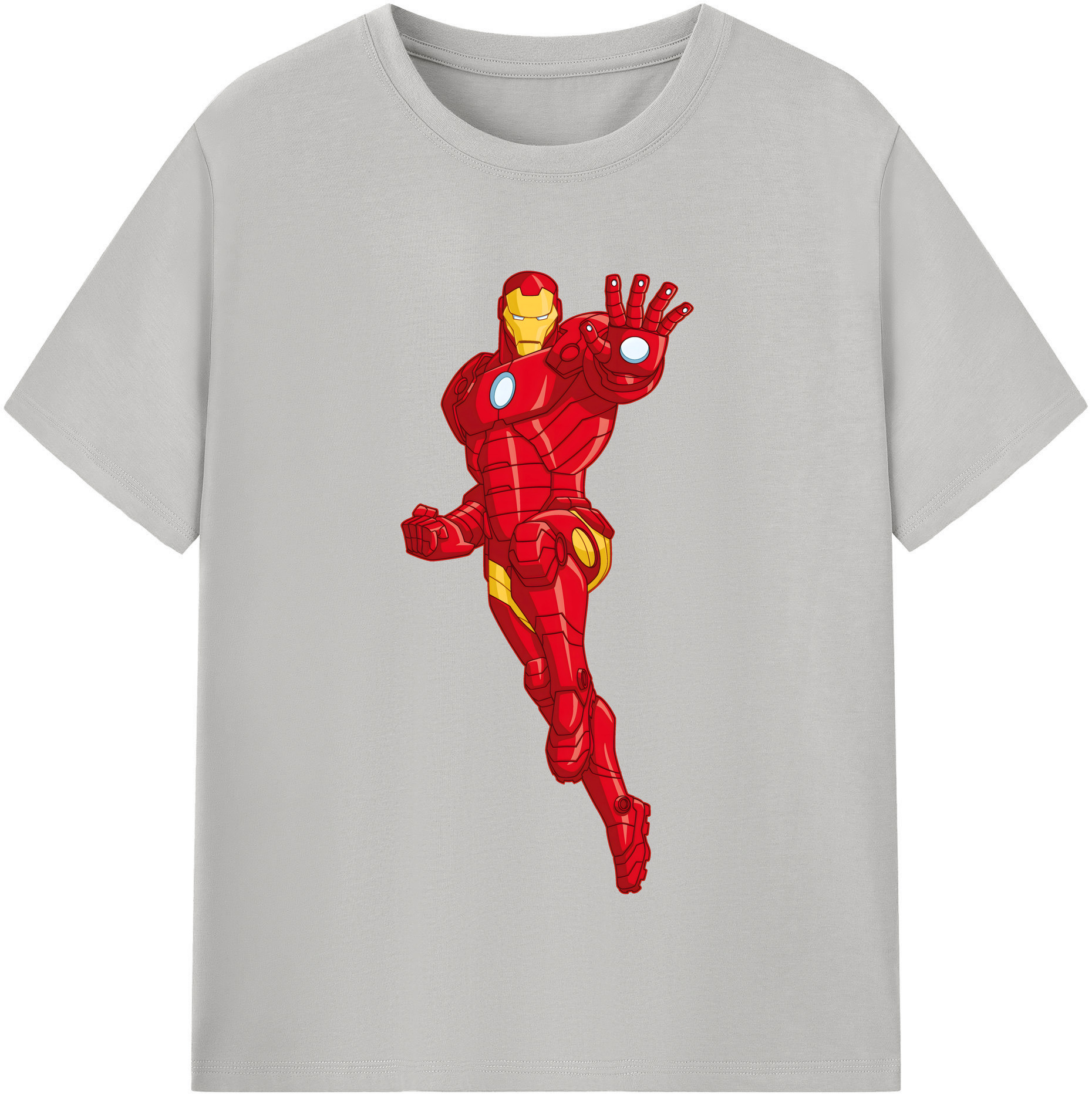 （画像用） アベンジャーズ The Avengers レディースカジュアルプリントTシャツ（綿100％）