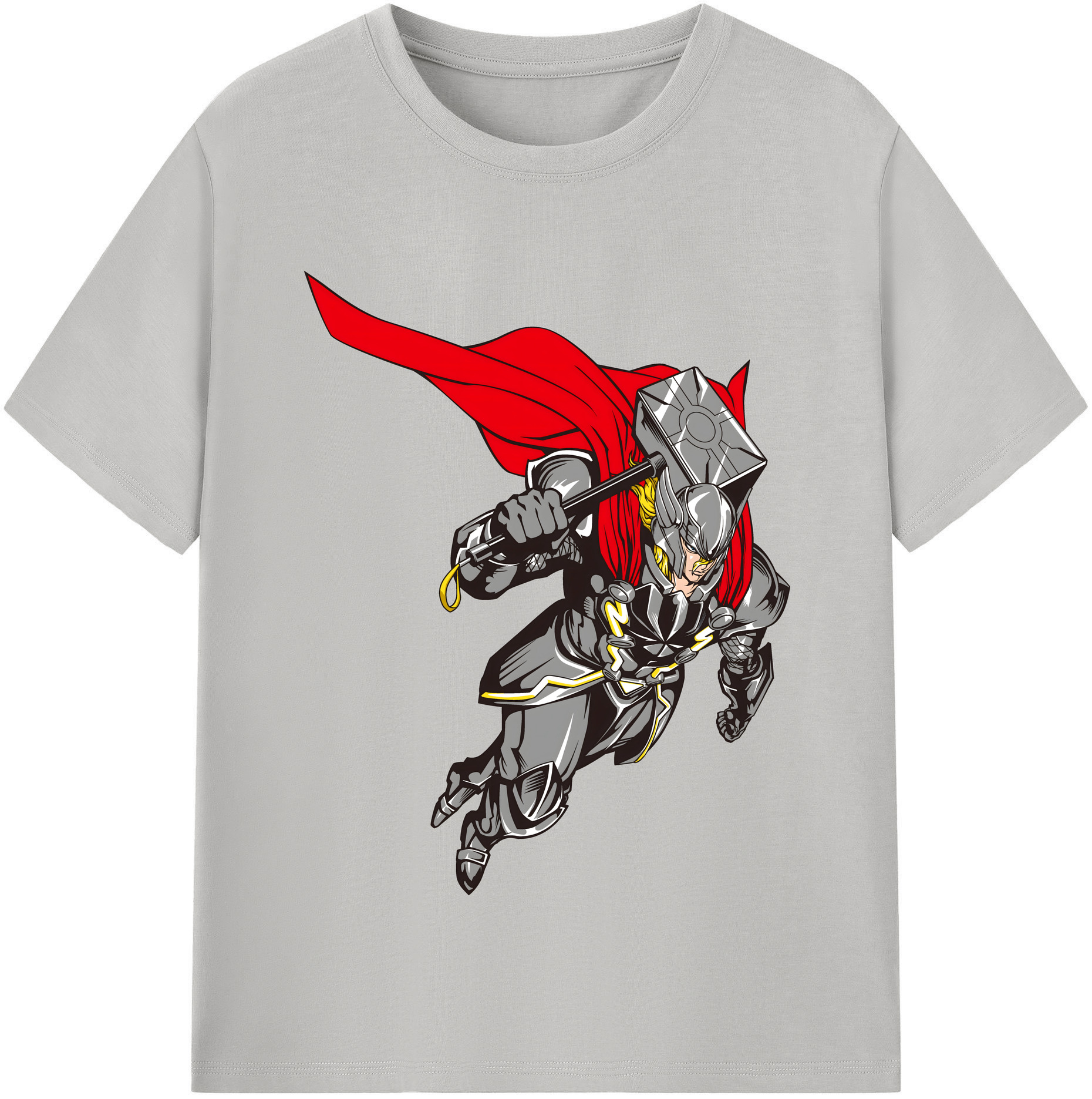 （画像用） アベンジャーズ The Avengers レディースカジュアルプリントTシャツ（綿100％）