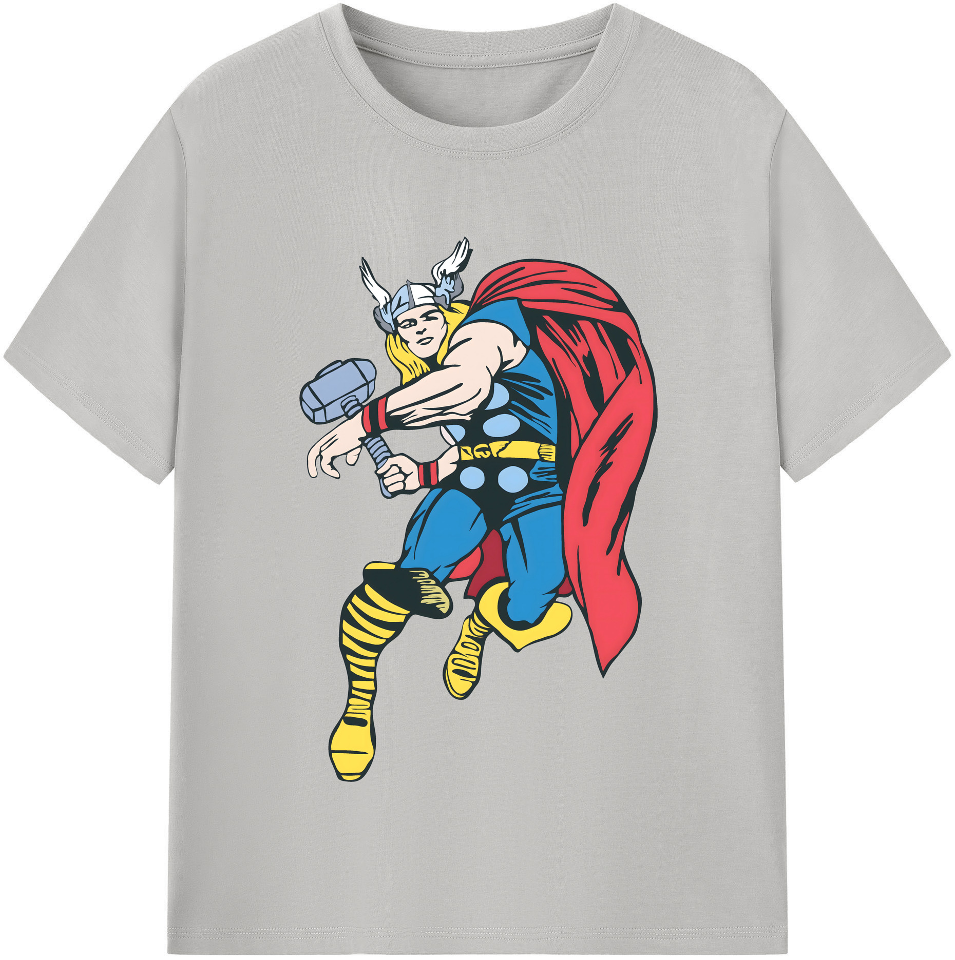 （画像用） アベンジャーズ The Avengers レディースカジュアルプリントTシャツ（綿100％）
