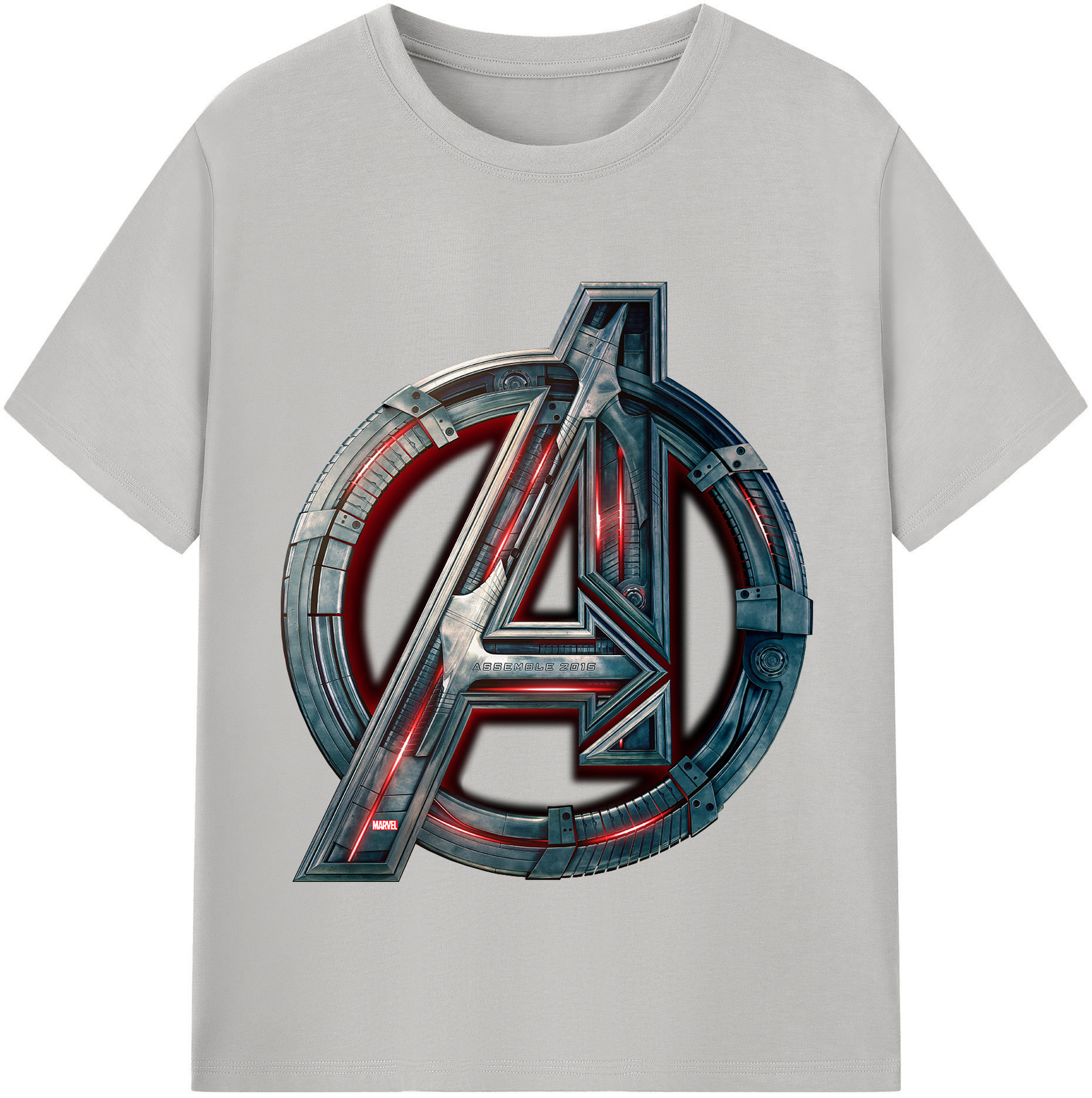 （画像用） アベンジャーズ The Avengers レディースカジュアルプリントTシャツ（綿100％）