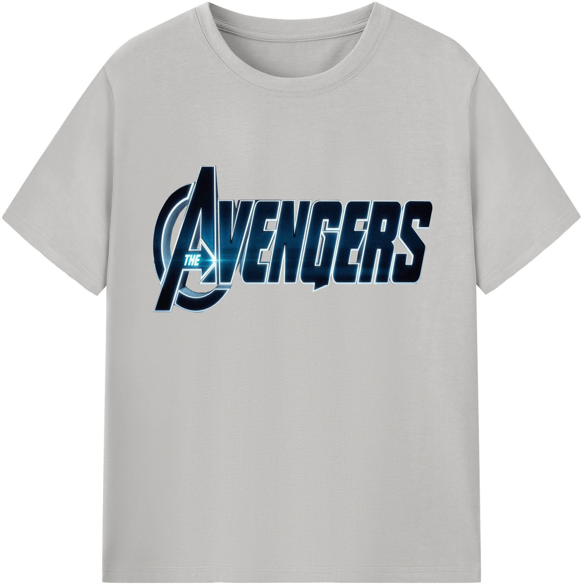 （画像用） アベンジャーズ The Avengers レディースカジュアルプリントTシャツ（綿100％）