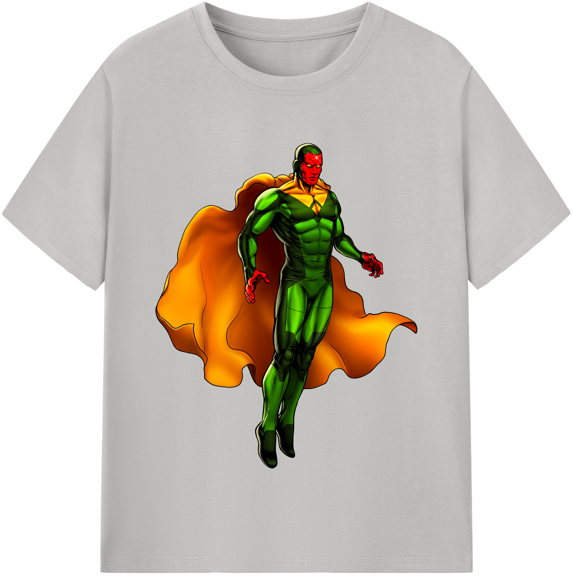 （画像用） アベンジャーズ The Avengers レディースカジュアルプリントTシャツ（綿100％）
