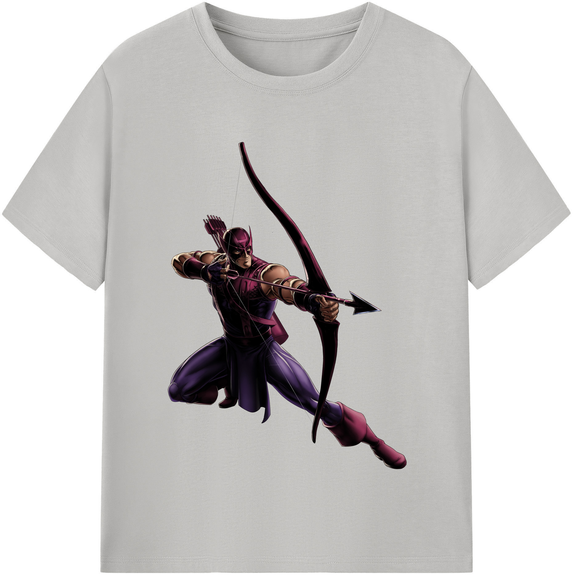 （画像用） アベンジャーズ The Avengers レディースカジュアルプリントTシャツ（綿100％）