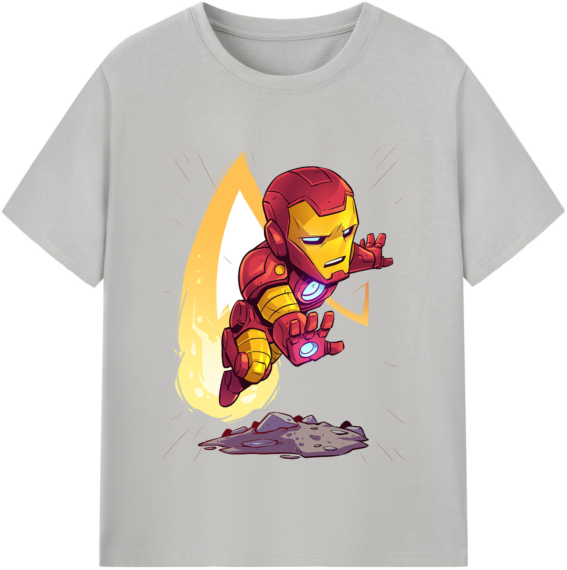 （画像用） アベンジャーズ The Avengers レディースカジュアルプリントTシャツ（綿100％）